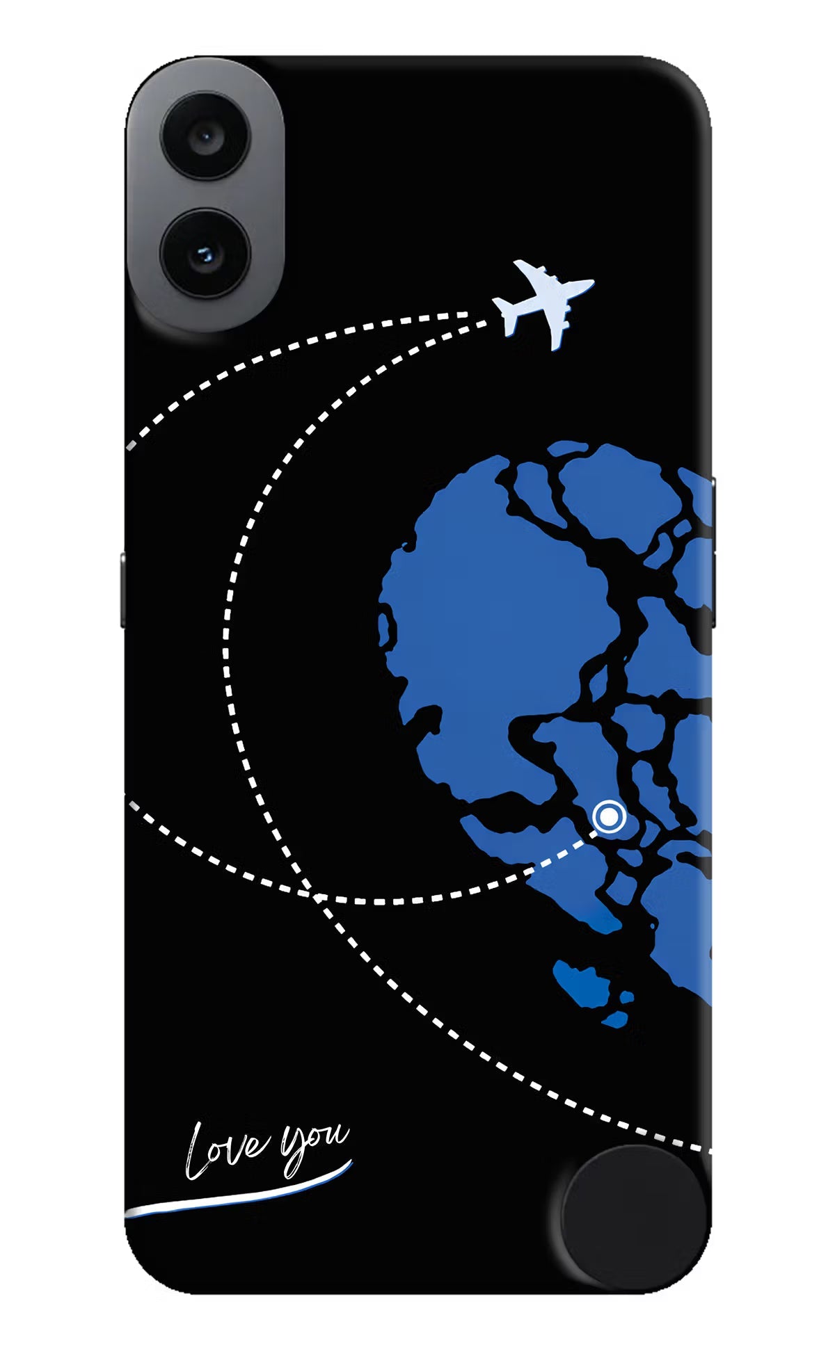 Love Orbit CMF by Nothing Phone 1 Hard Case Back Cover by Casekaro