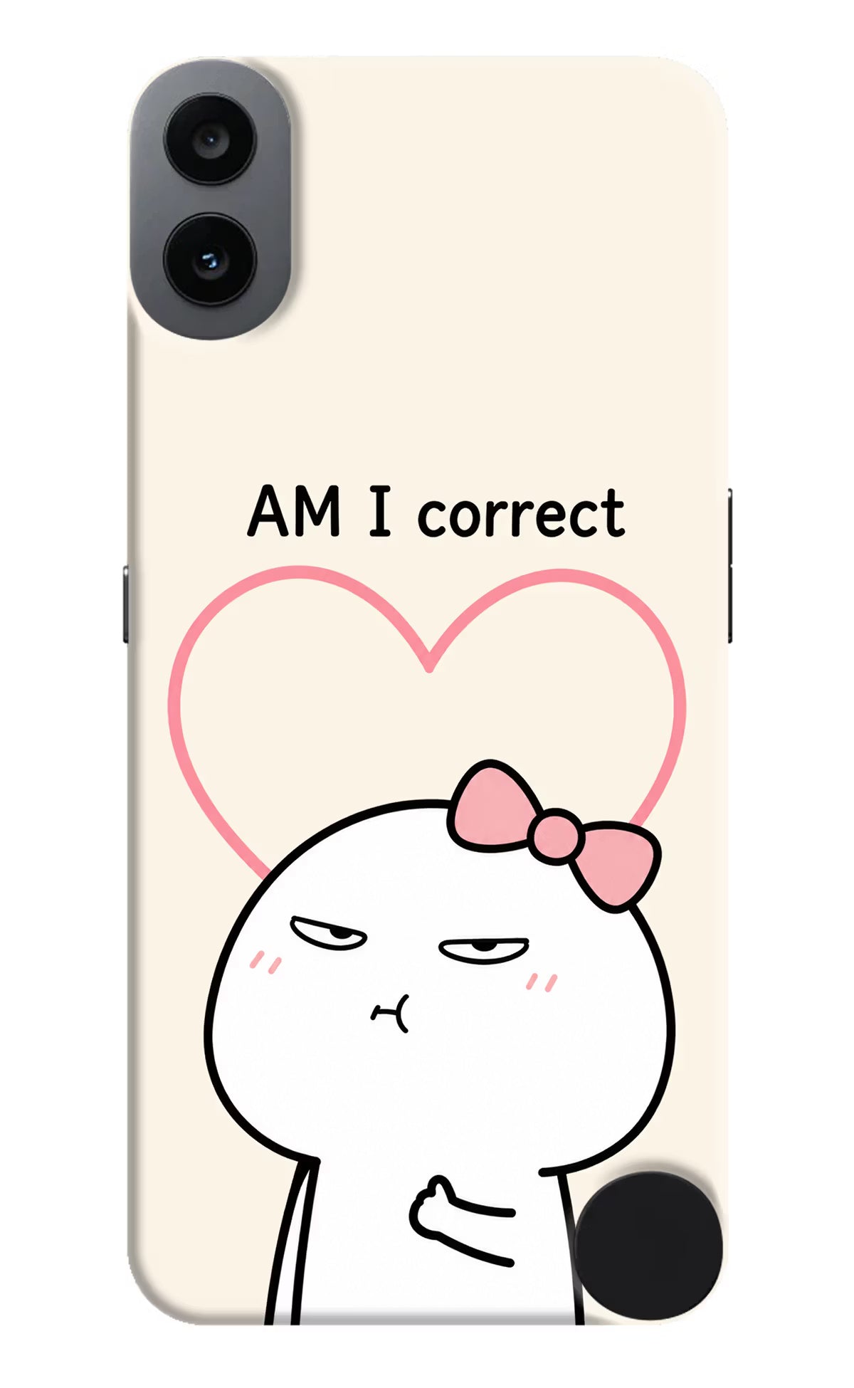 Always Right CMF by Nothing Phone 1 Hard Case Back Cover by Casekaro