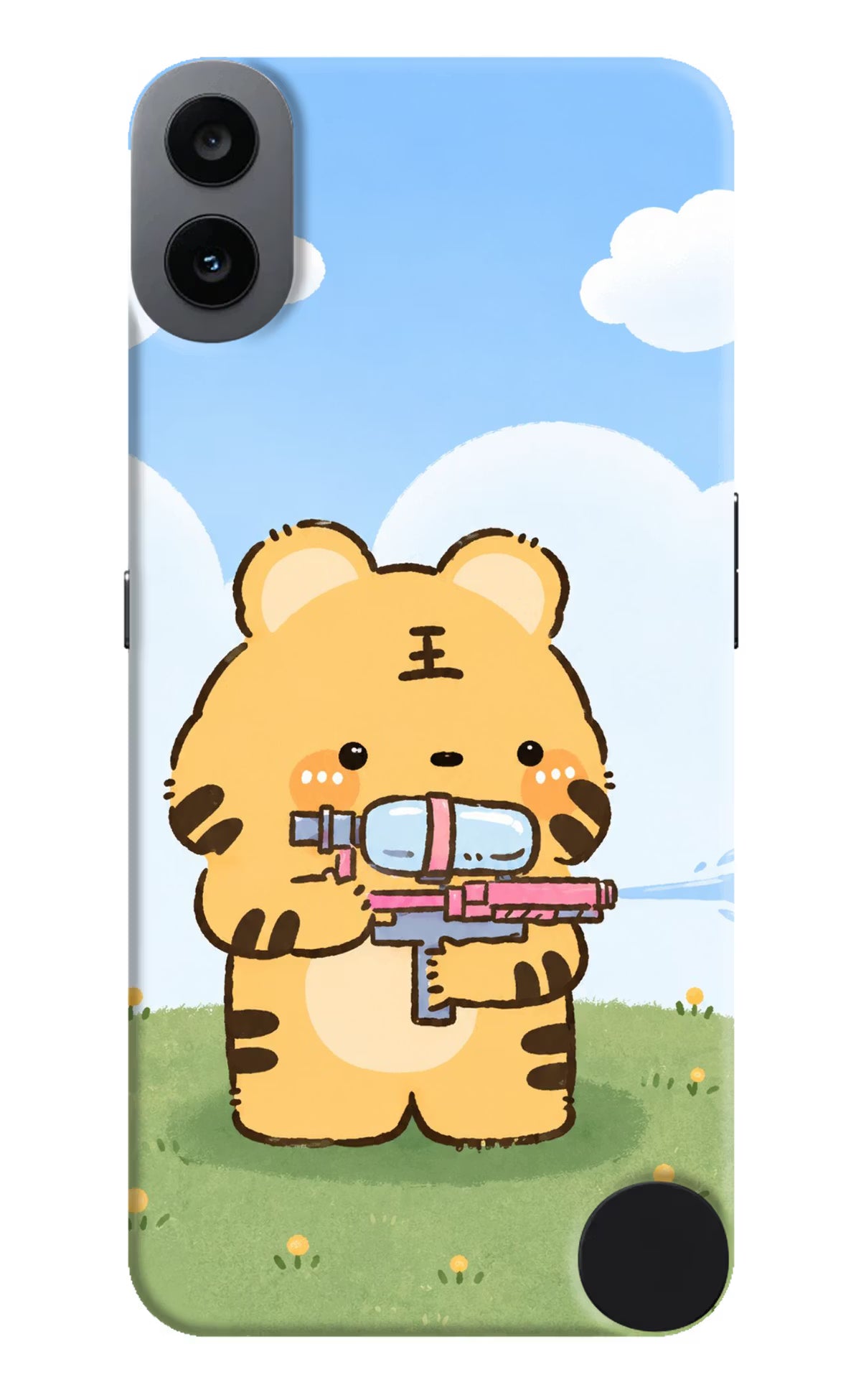 Tiger Treat CMF by Nothing Phone 1 Hard Case Back Cover by Casekaro