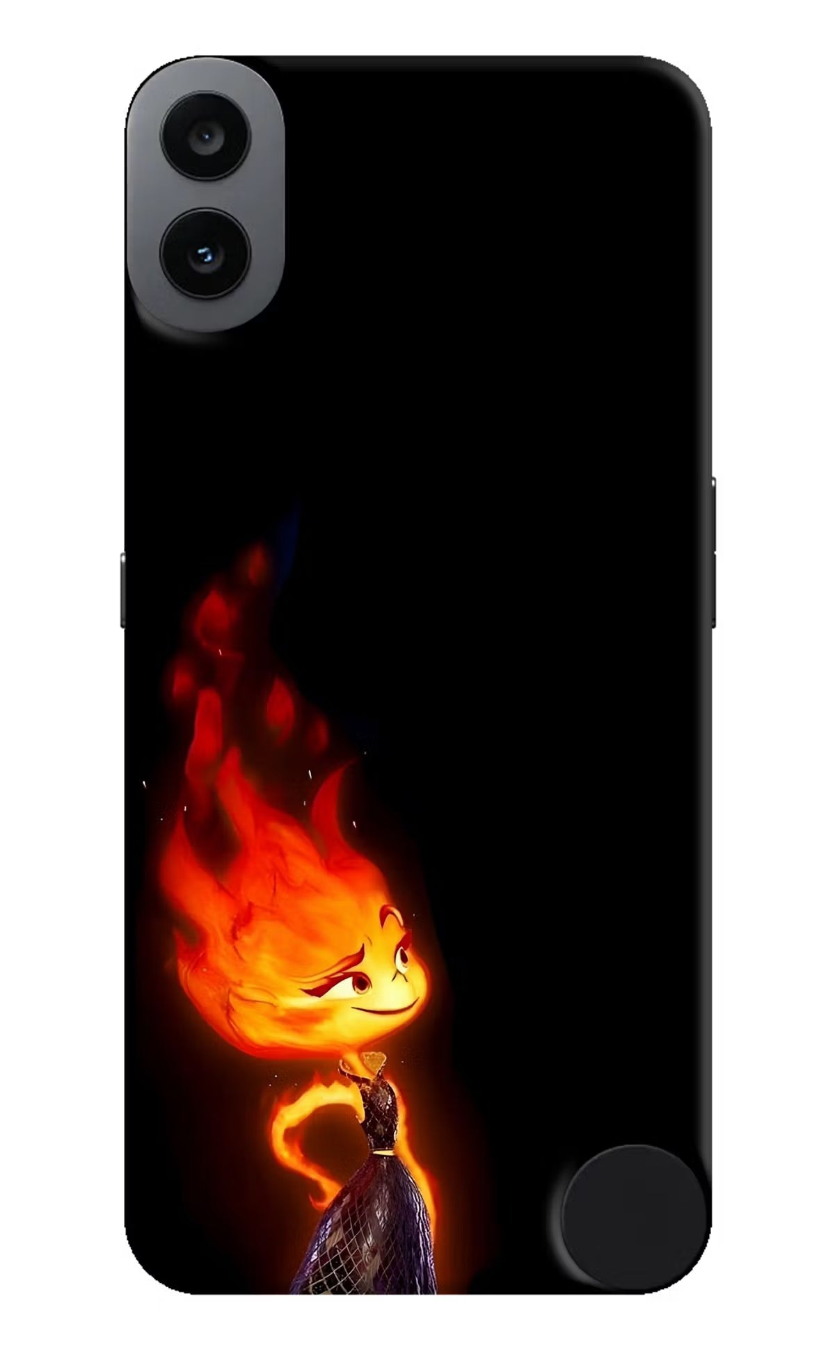 Ember Flame CMF by Nothing Phone 1 Hard Case Back Cover by Casekaro