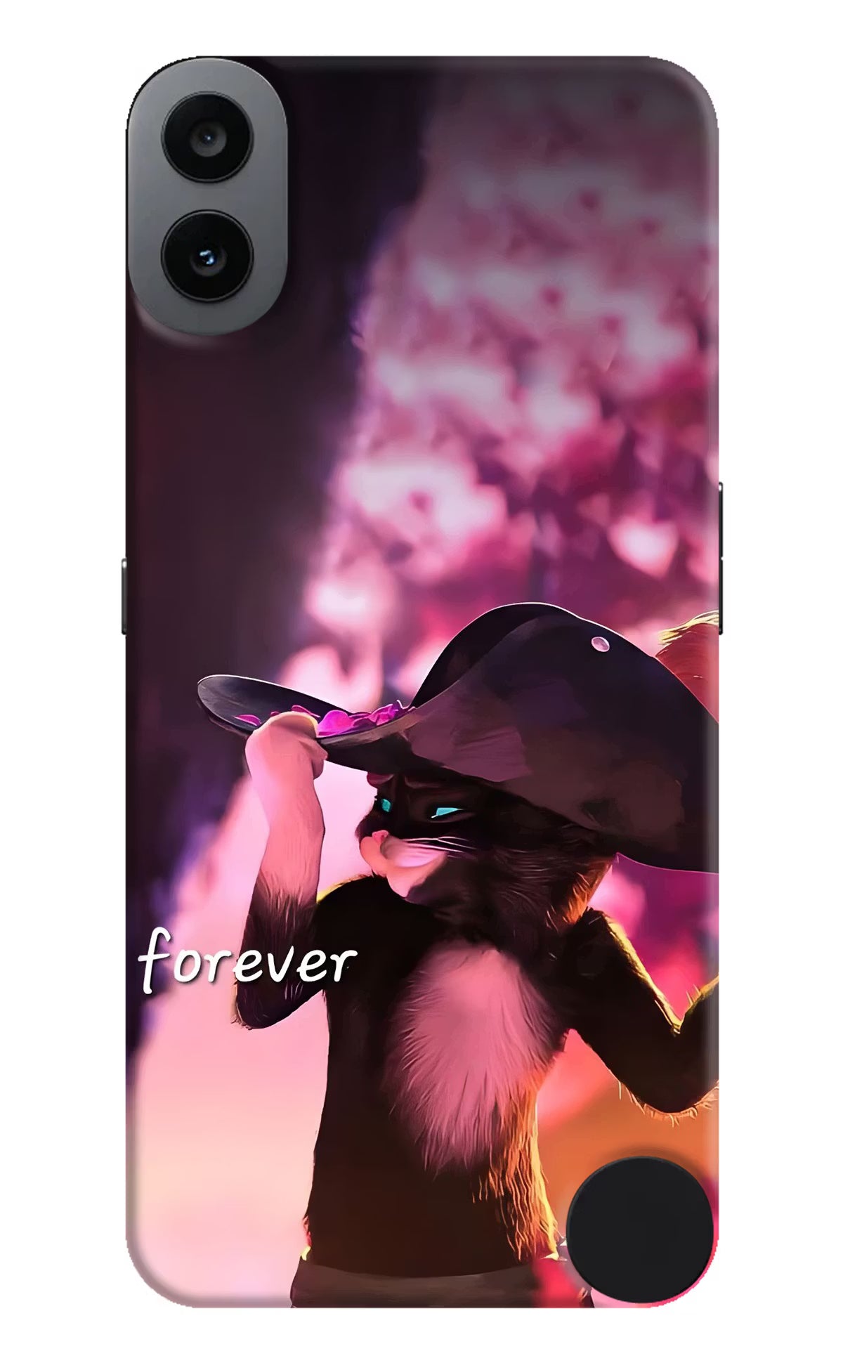 Forever Cat CMF by Nothing Phone 1 Hard Case Back Cover by Casekaro