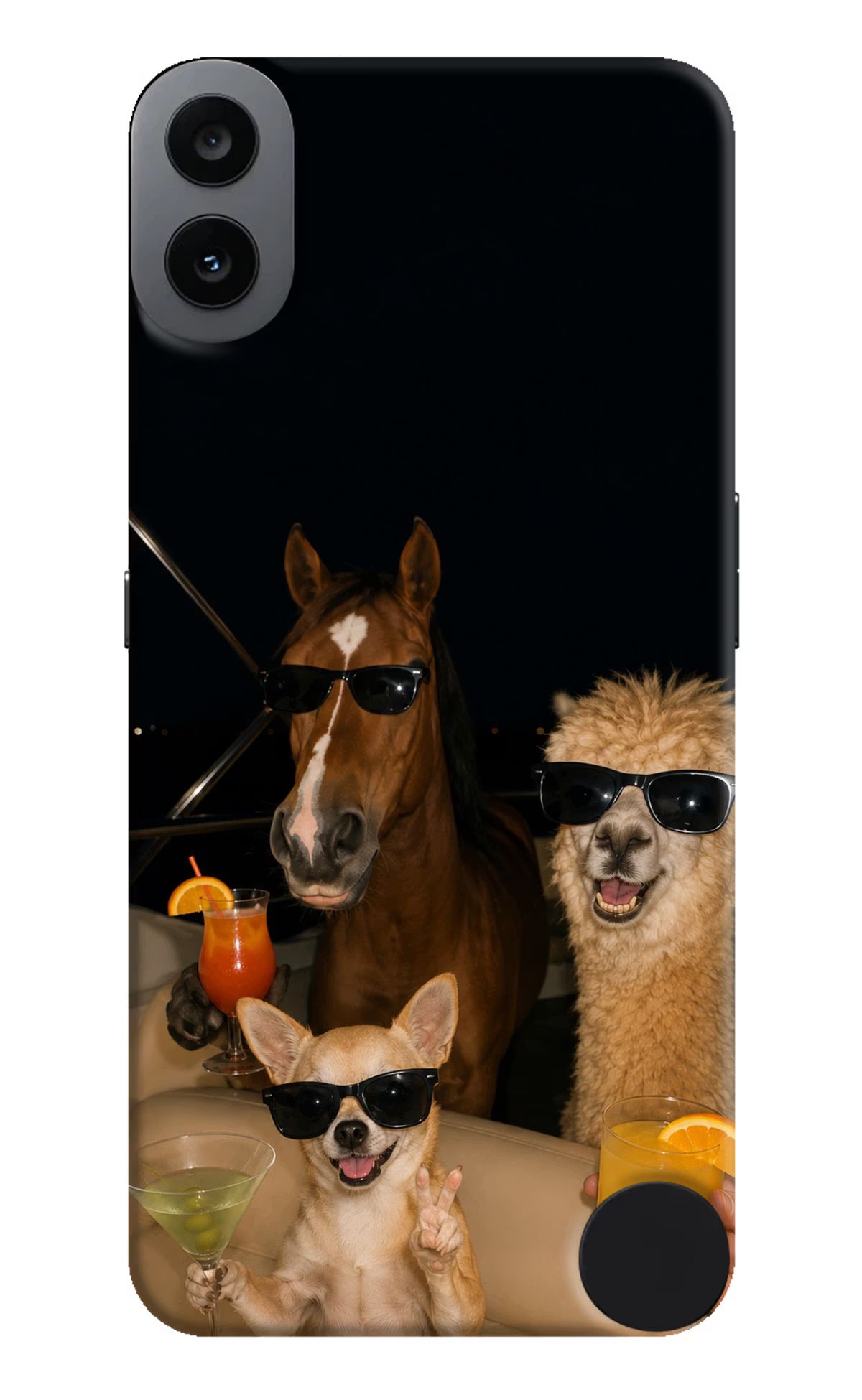 Party Squad CMF by Nothing Phone 1 Hard Case Back Cover by Casekaro
