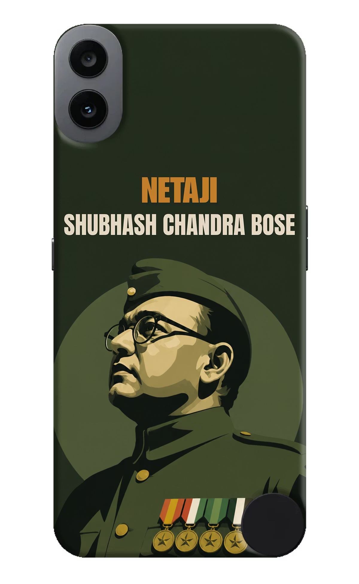 Netaji Legacy CMF by Nothing Phone 1 Hard Case Back Cover by Casekaro