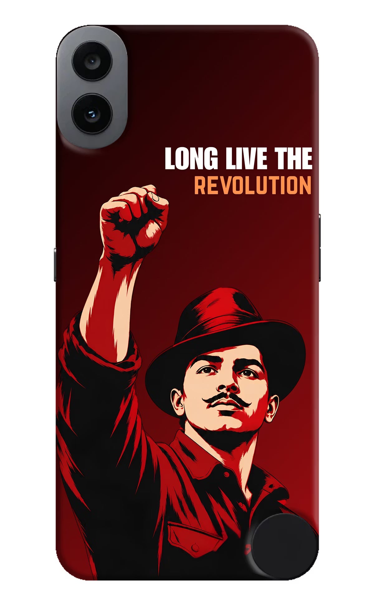 Bhagat Singh Revolution CMF by Nothing Phone 1 Hard Case Back Cover by Casekaro
