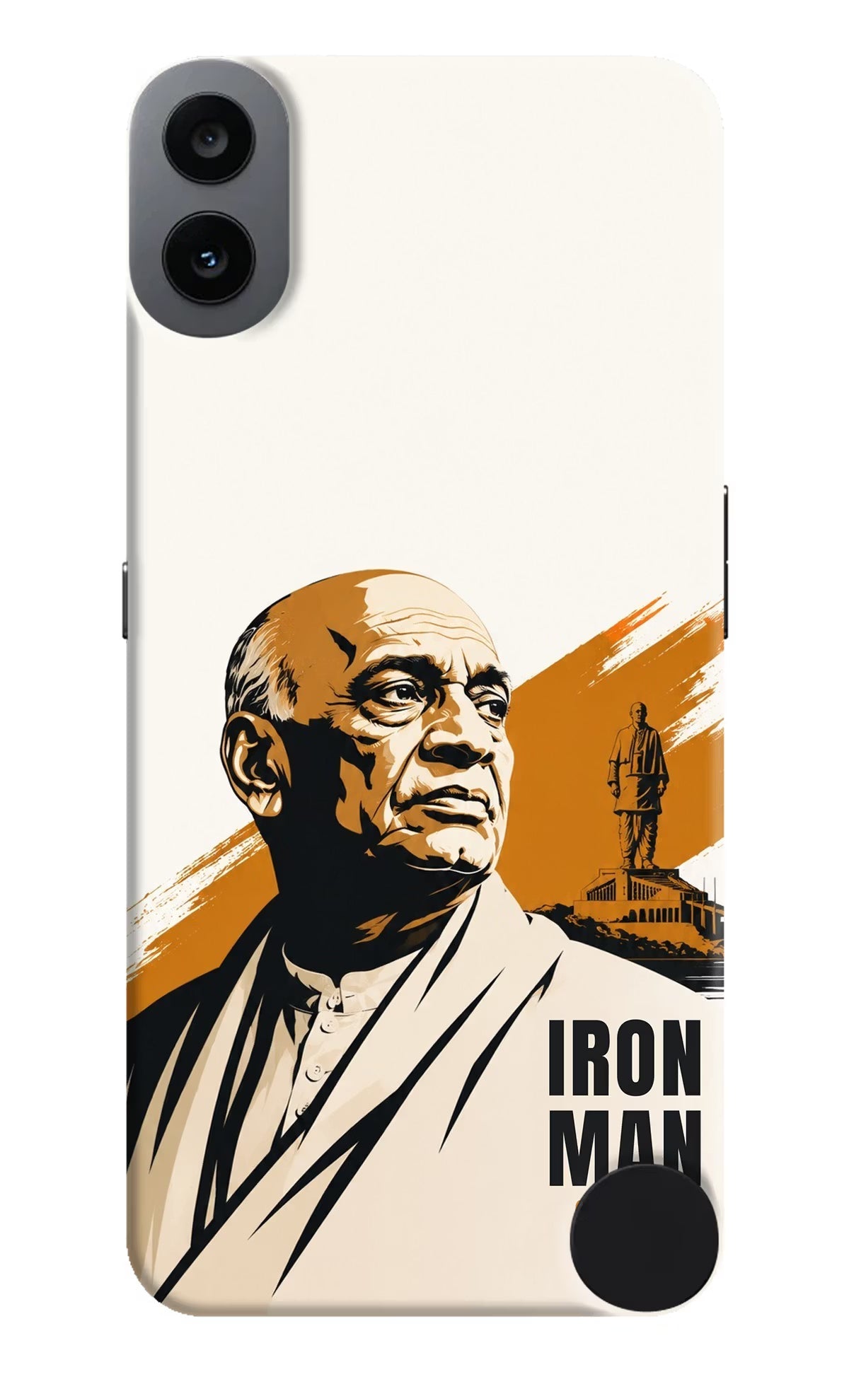 Sardar Patel Iron Will CMF by Nothing Phone 1 Hard Case Back Cover by Casekaro