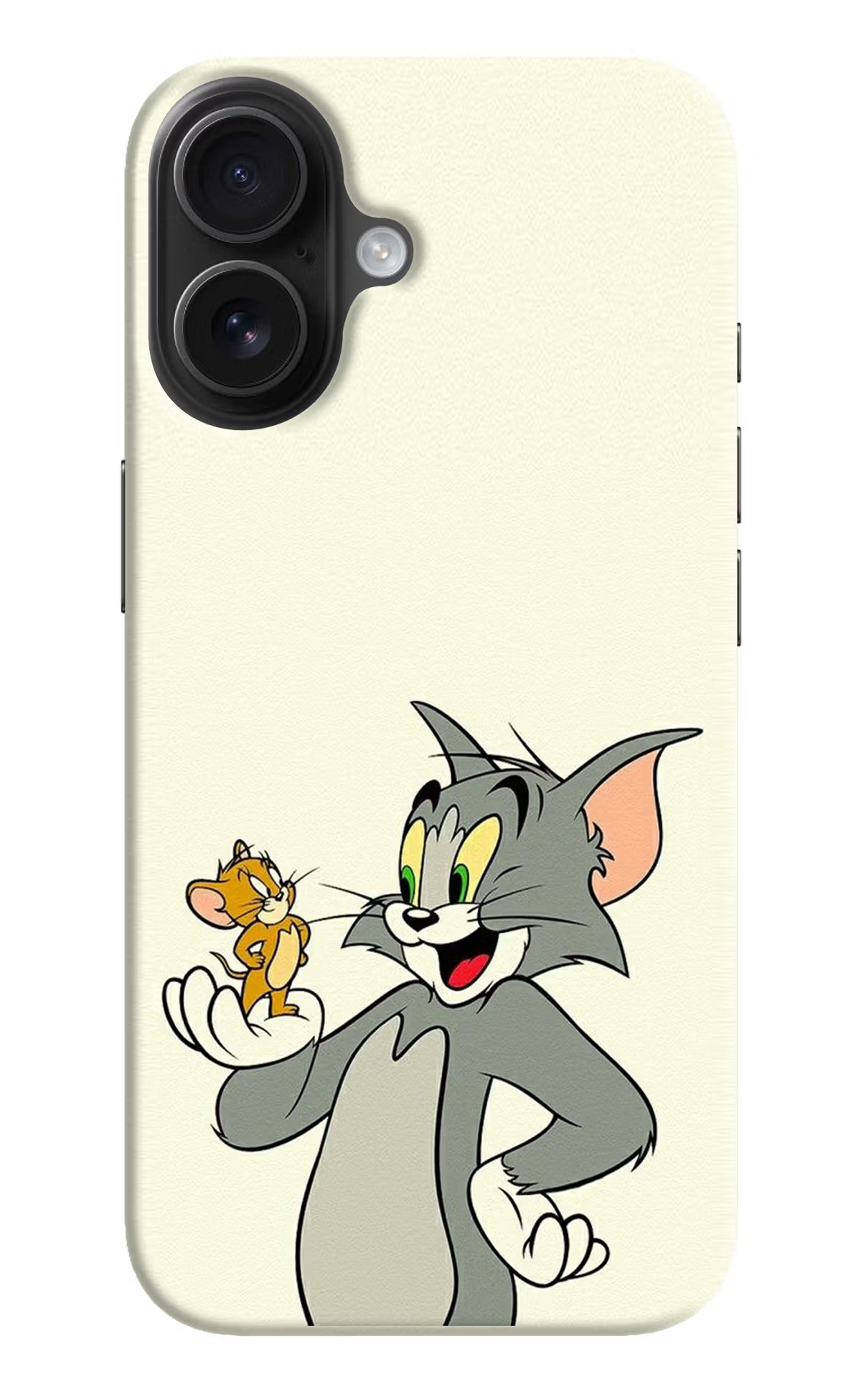 Tom & Jerry iPhone 16 Hard Case Back Cover by Casekaro