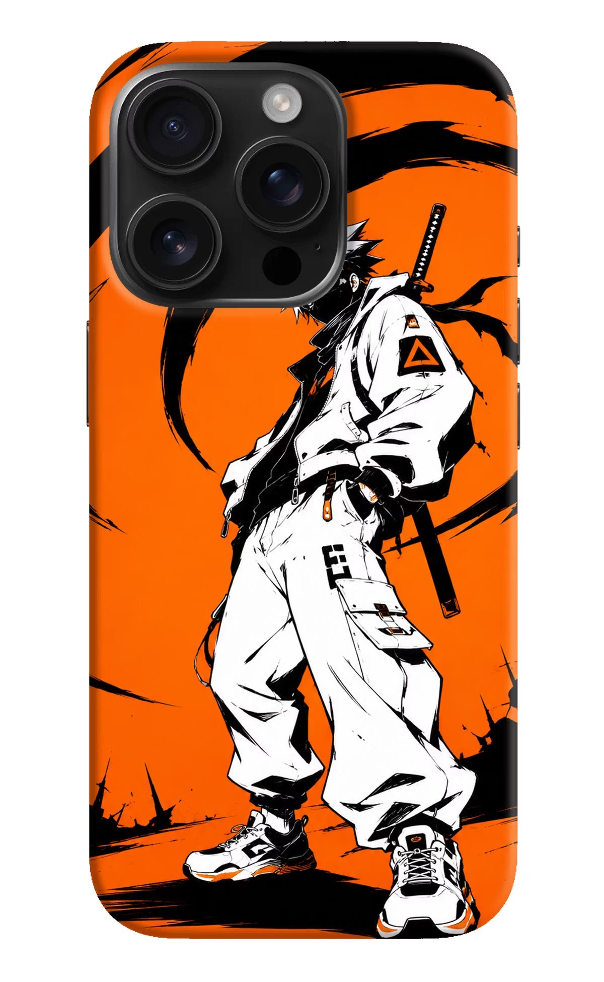 Street Samurai  iPhone 16 Pro Hard Case Back Cover by Casekaro