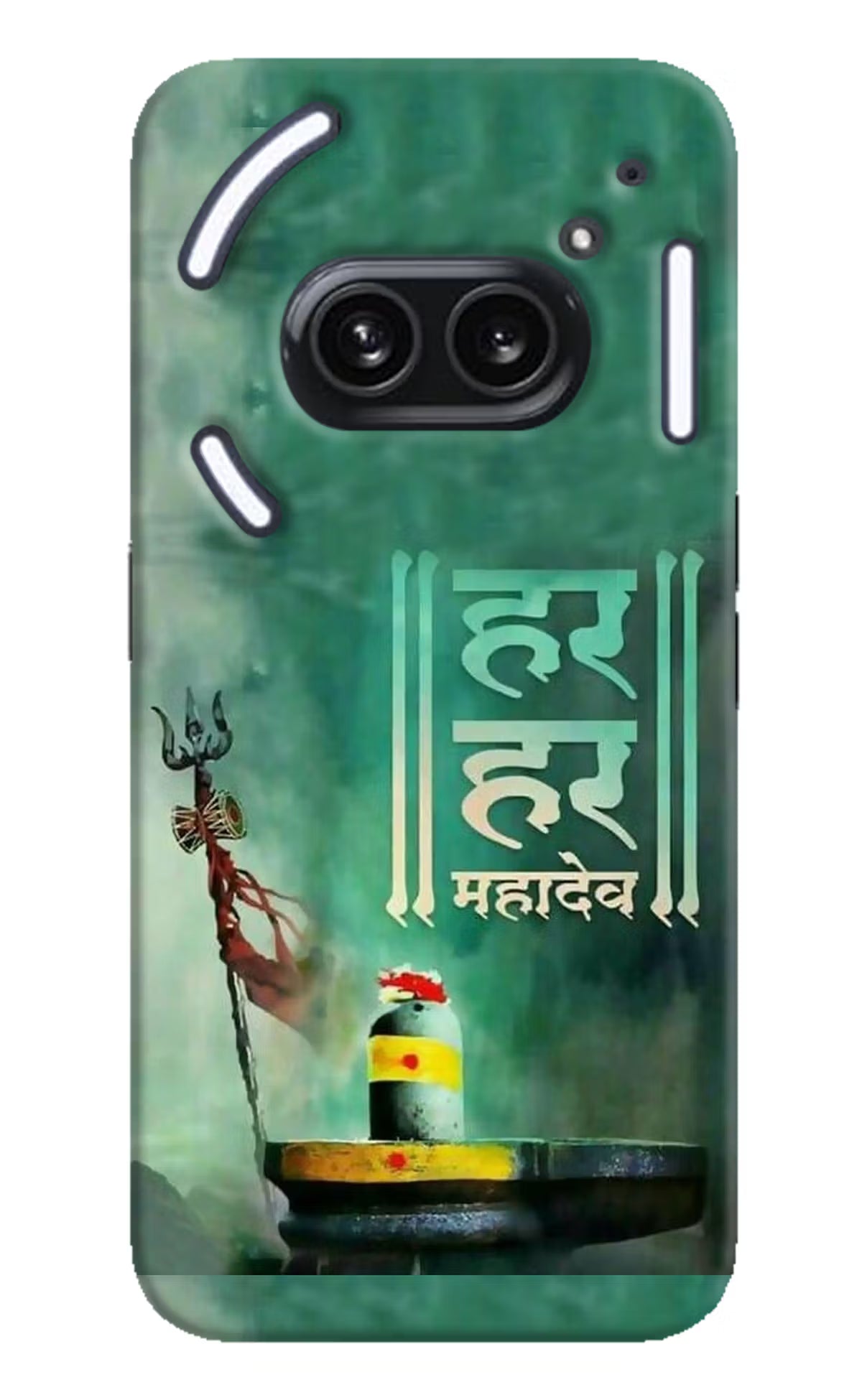 Har Har Mahadev Shivling Nothing Phone 2A Plus Hard Case Back Cover by Casekaro