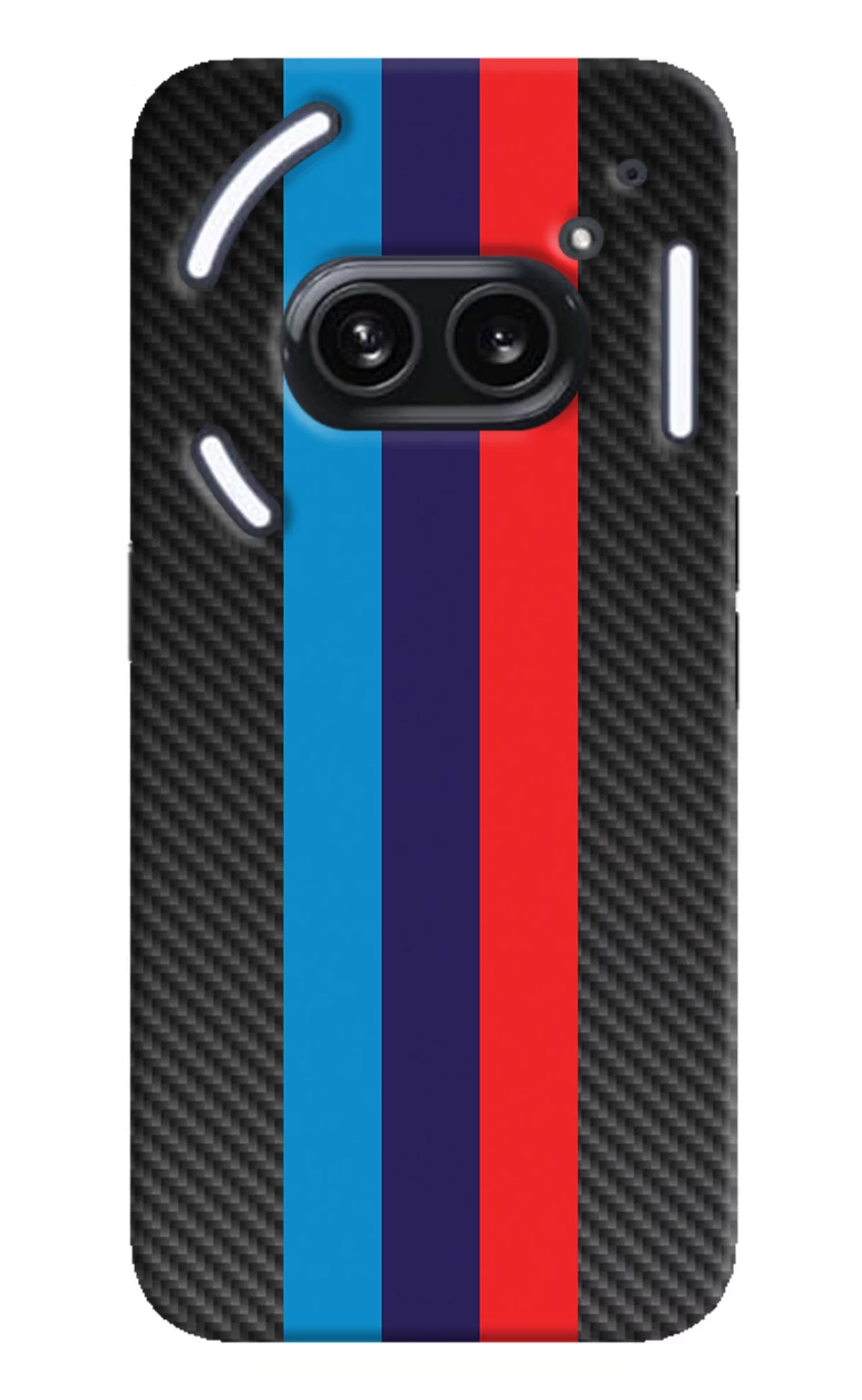 BMW Stripes Pattern Nothing Phone 2A Plus Hard Case Back Cover by Casekaro
