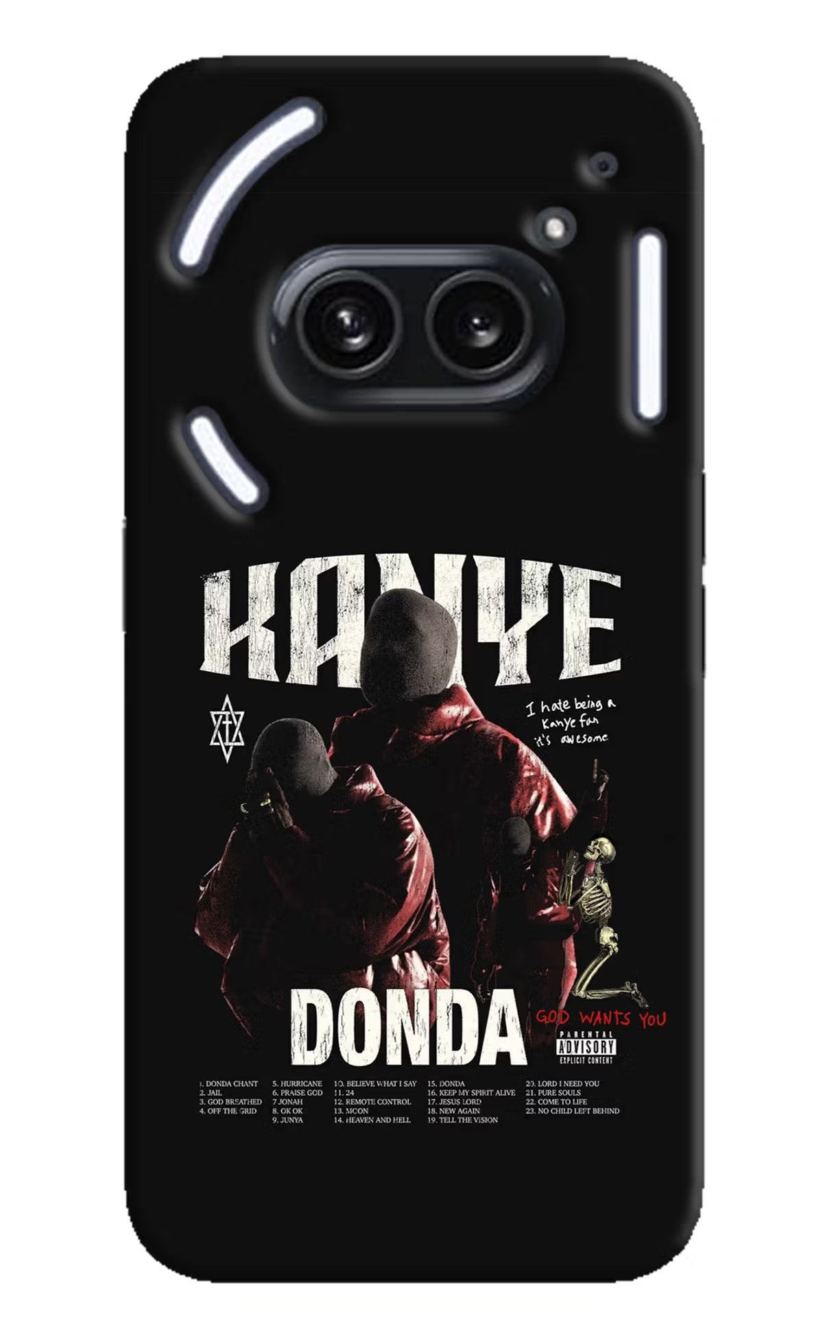 Donda Kanye West Nothing Phone 2A Plus Hard Case Back Cover by Casekaro