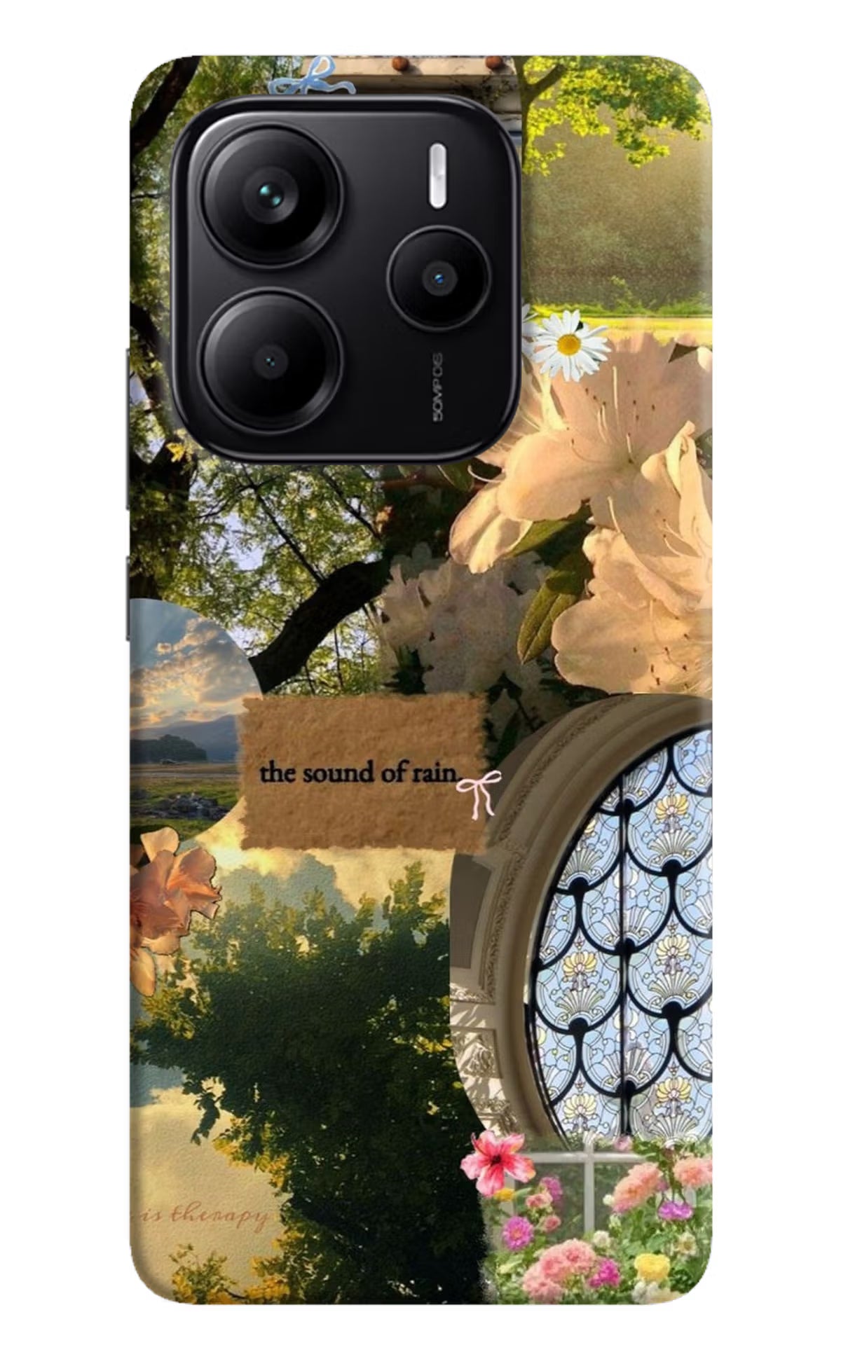 Rain Redmi Note 14 5G Hard Case Back Cover by Casekaro
