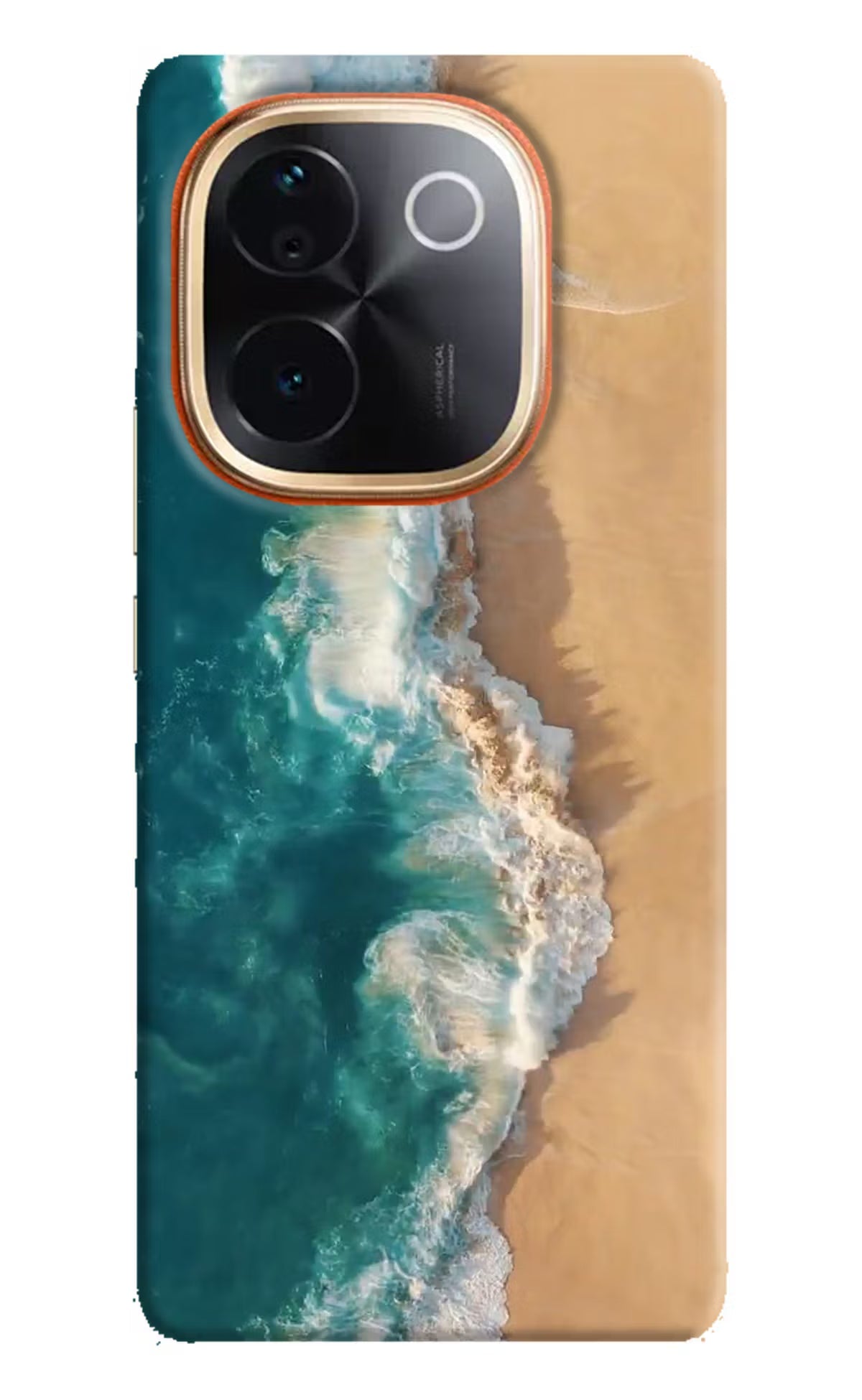Ocean Beach IQOO Z9S Pro 5G Hard Case Back Cover by Casekaro