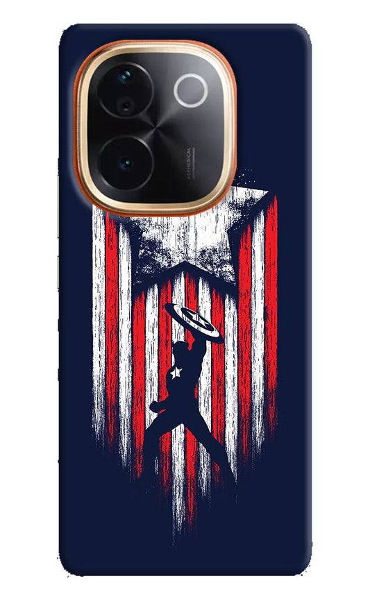Captain America Marvel Art IQOO Z9S Pro 5G Hard Case Back Cover by Casekaro