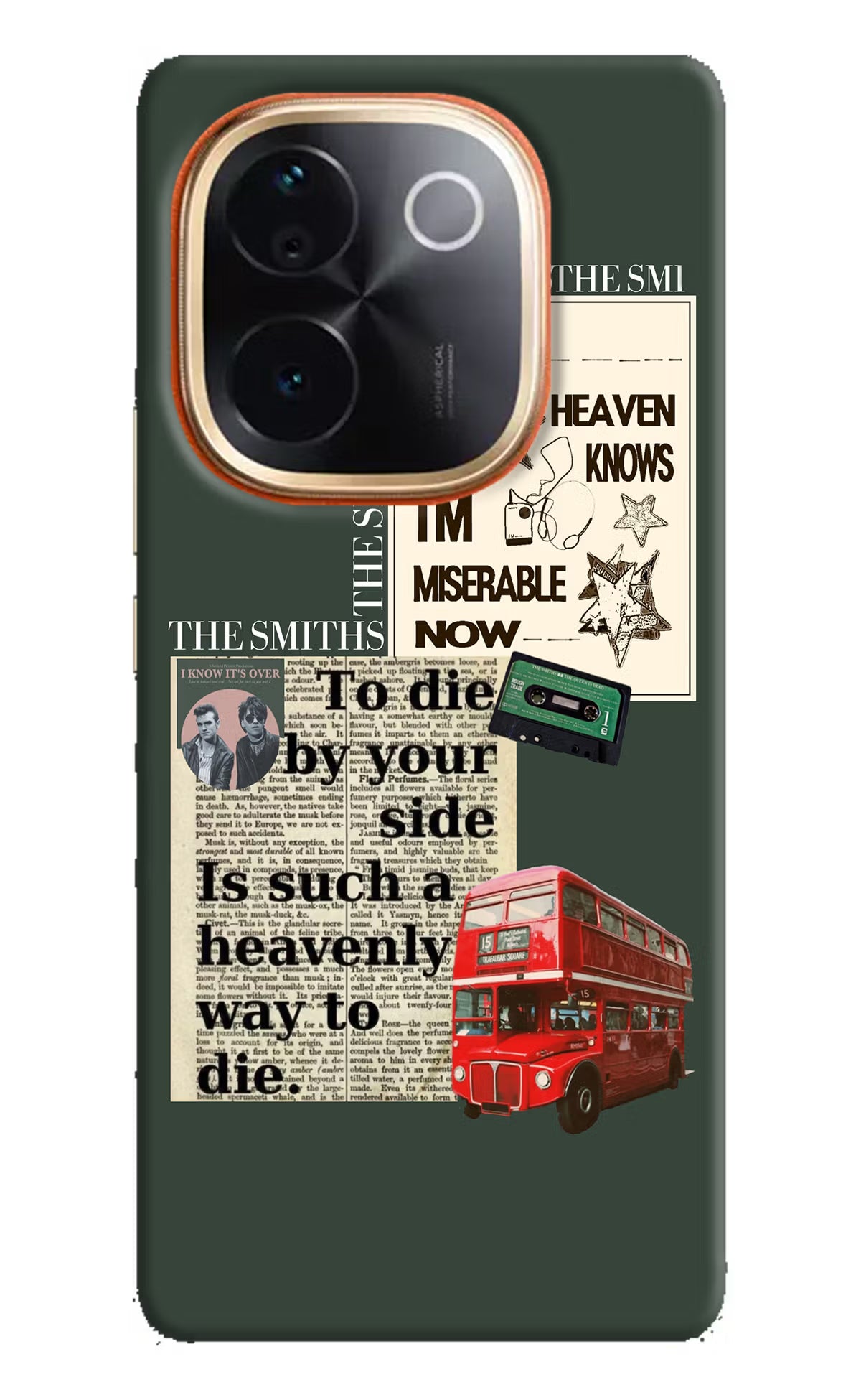 The Smiths IQOO Z9S Pro 5G Hard Case Back Cover by Casekaro
