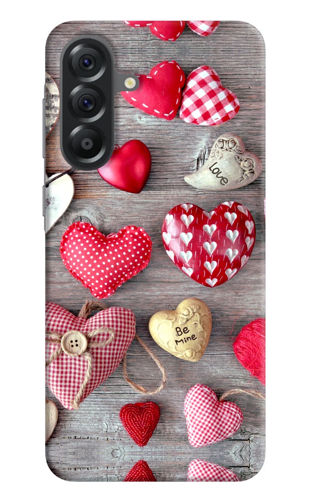 Love Wallpaper Samsung A56 5G Hard Case Back Cover by Casekaro