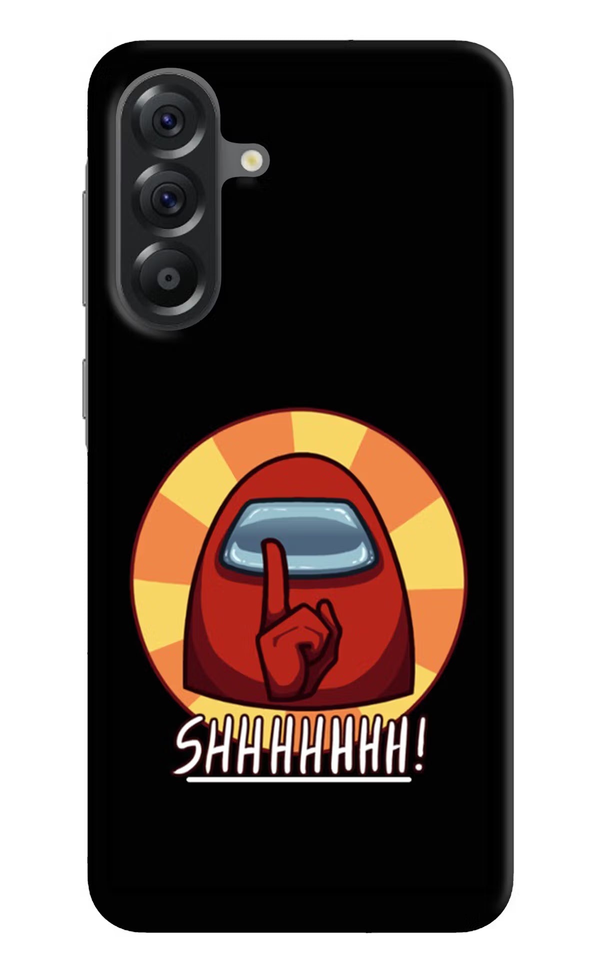 Among Us Shhh! Samsung A56 5G Hard Case Back Cover by Casekaro