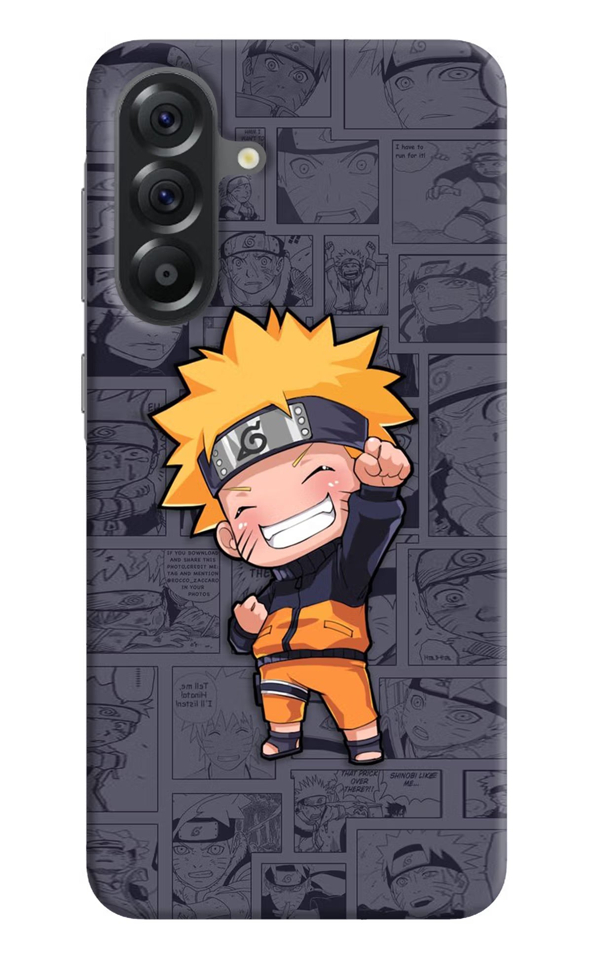 Chota Naruto Samsung A56 5G Hard Case Back Cover by Casekaro