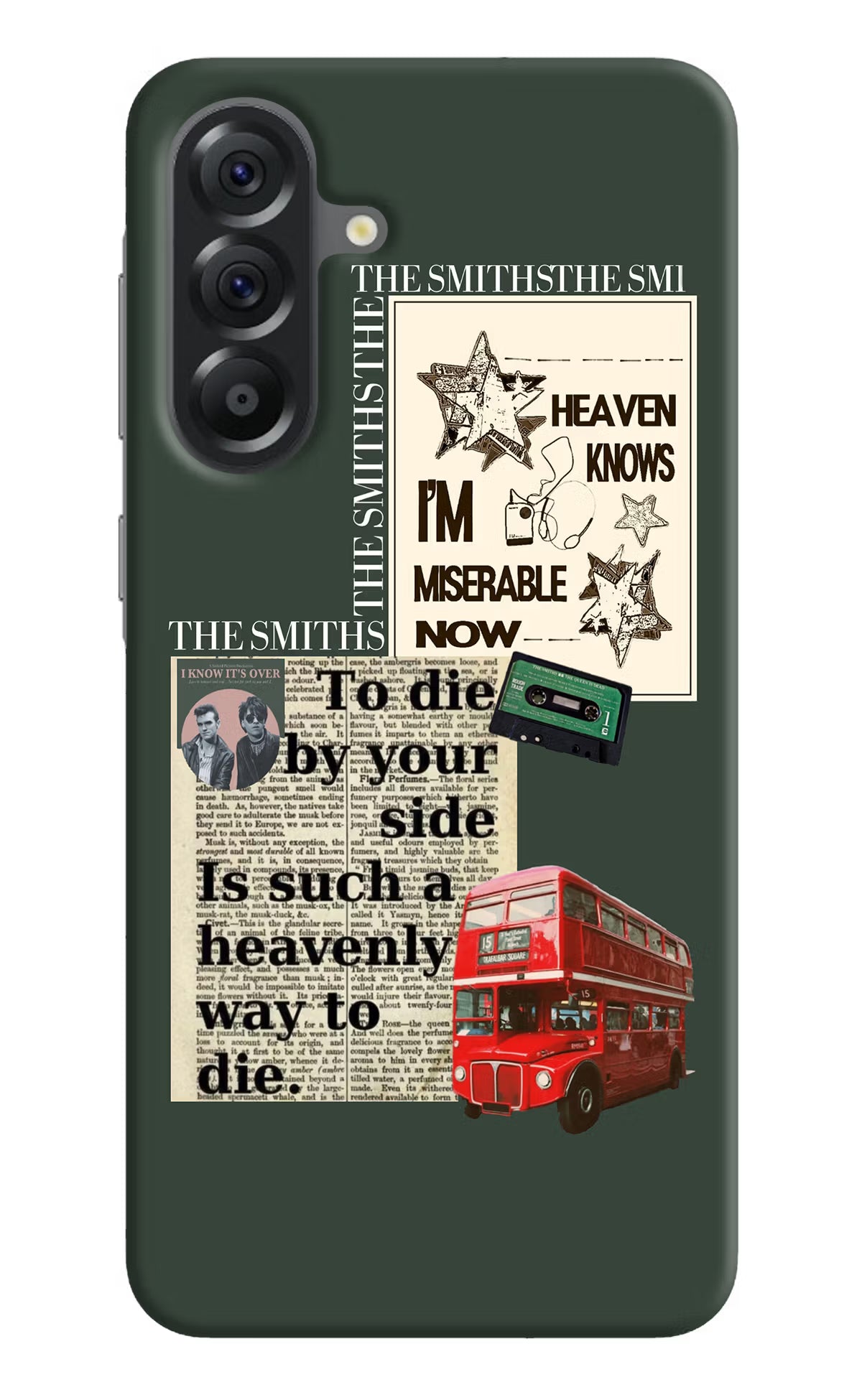 The Smiths Samsung A56 5G Hard Case Back Cover by Casekaro