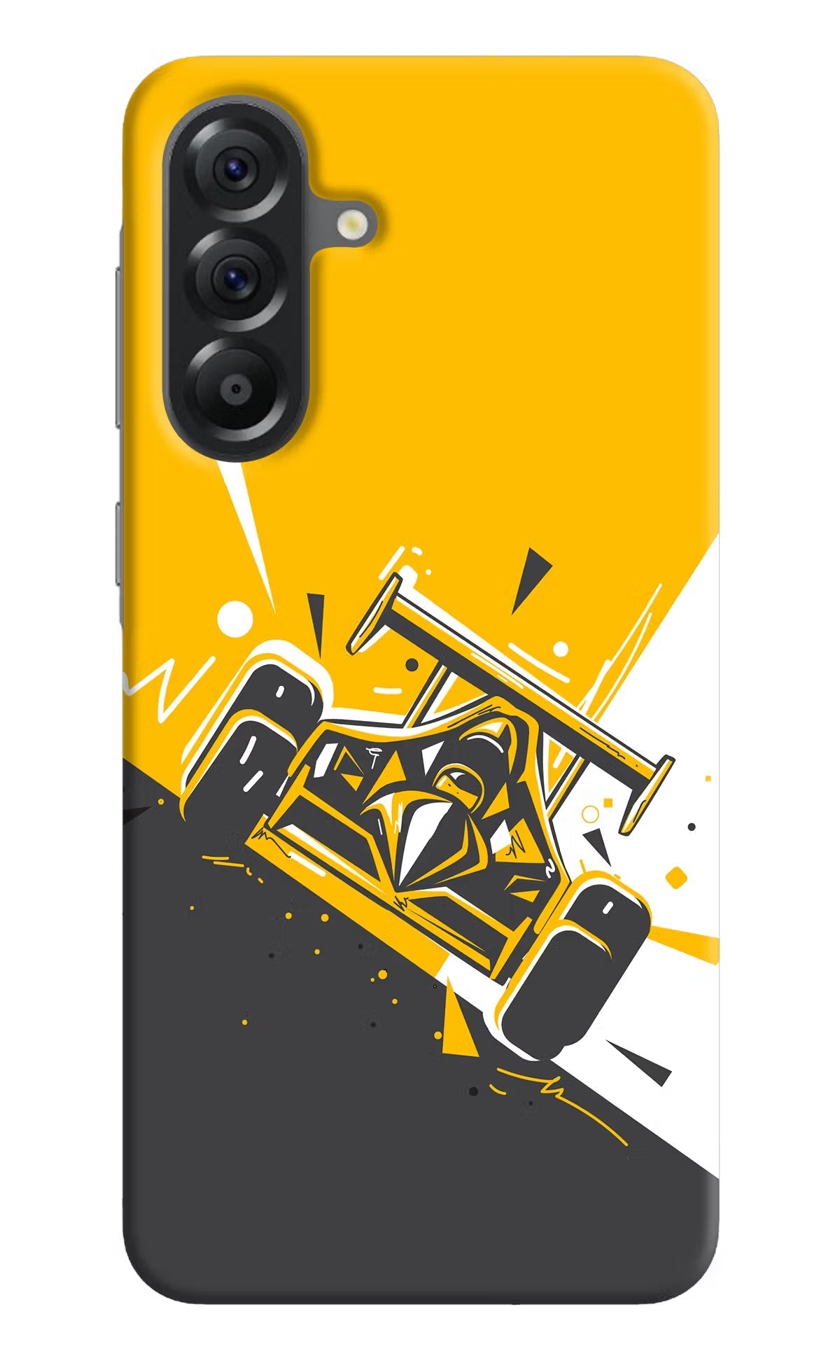 Track King Samsung A56 5G Hard Case Back Cover by Casekaro
