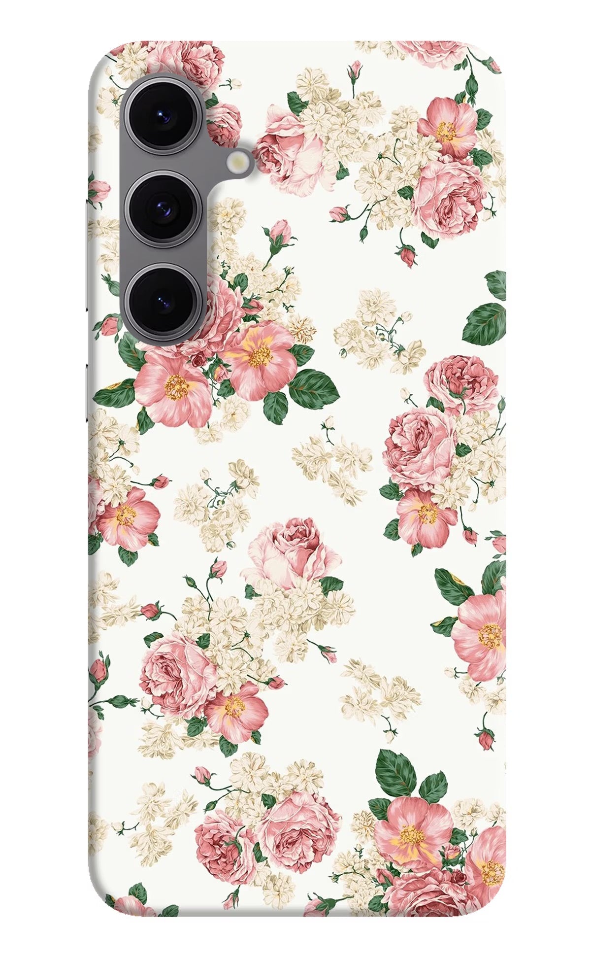 Flowers Samsung S24 FE 5G Hard Case Back Cover by Casekaro