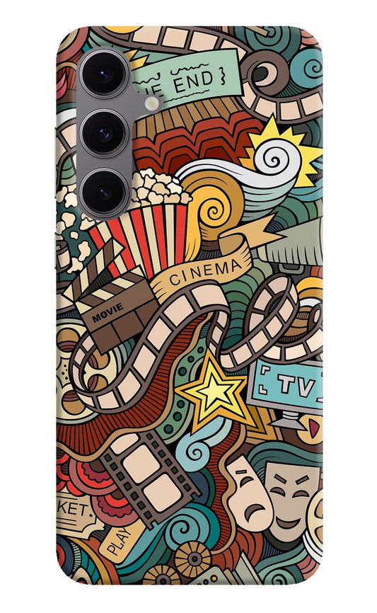 Cinema Abstract Samsung S24 FE 5G Hard Case Back Cover by Casekaro