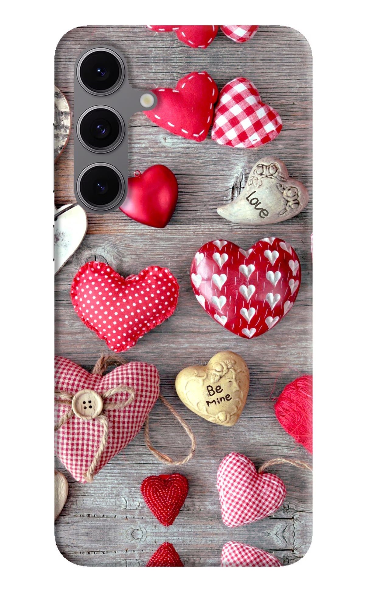 Love Wallpaper Samsung S24 FE 5G Hard Case Back Cover by Casekaro
