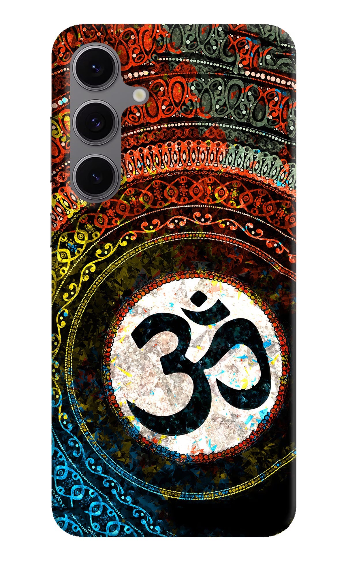 Om Cultural Samsung S24 FE 5G Hard Case Back Cover by Casekaro