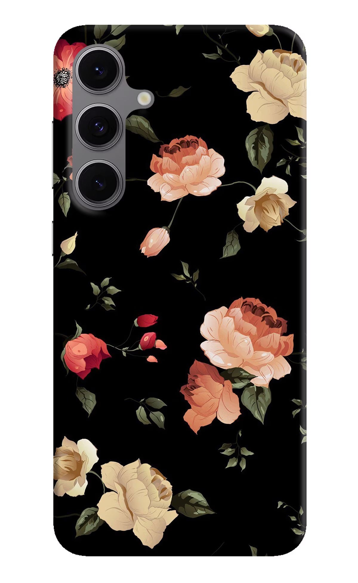 Flowers Samsung S24 FE 5G Hard Case Back Cover by Casekaro