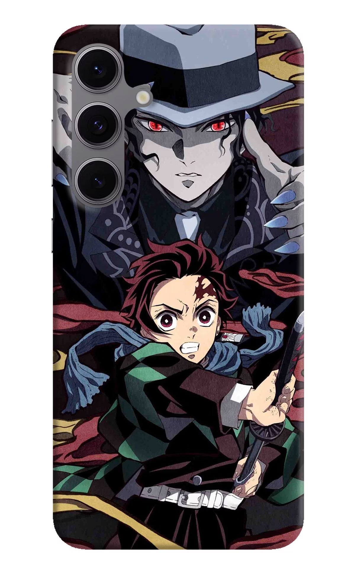 Demon Slayer Samsung S24 FE 5G Hard Case Back Cover by Casekaro