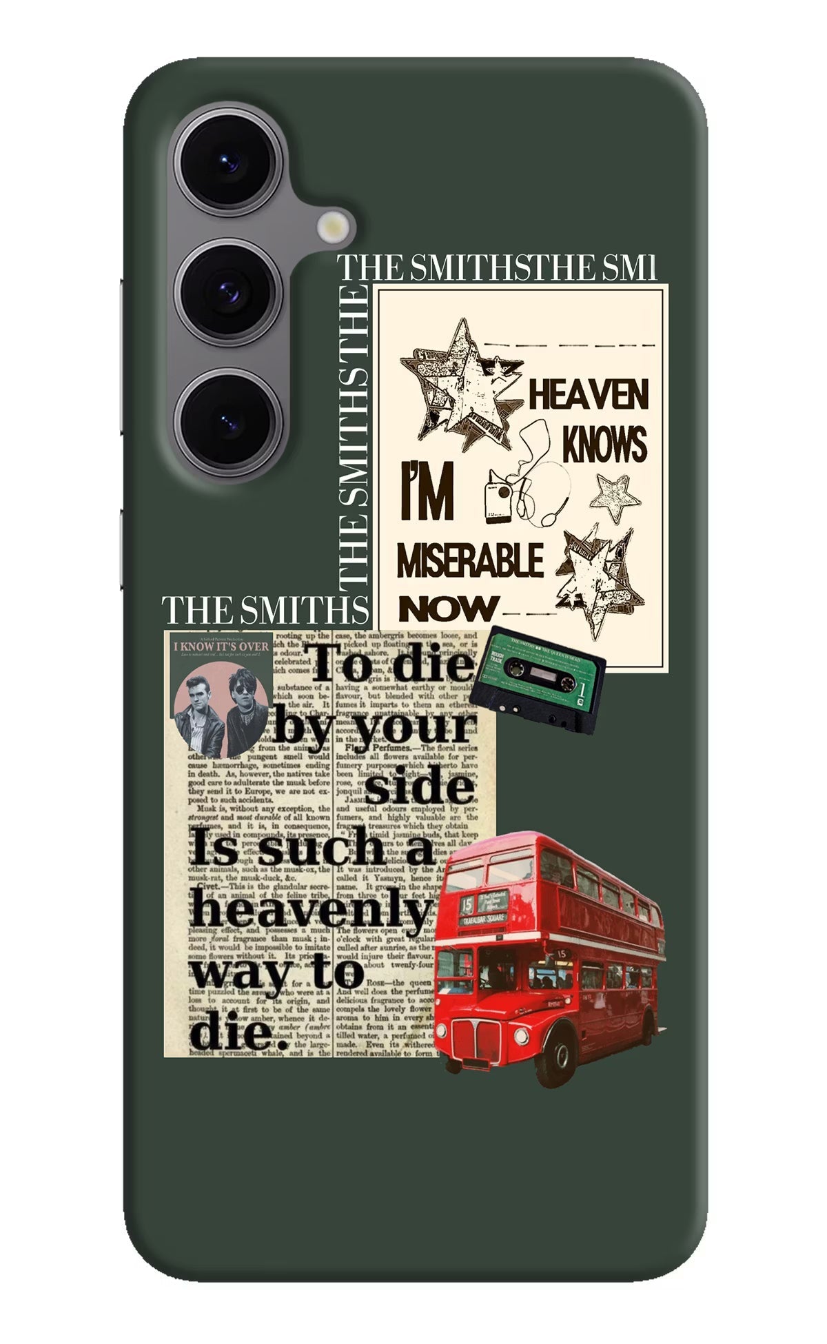 The Smiths Samsung S24 FE 5G Hard Case Back Cover by Casekaro