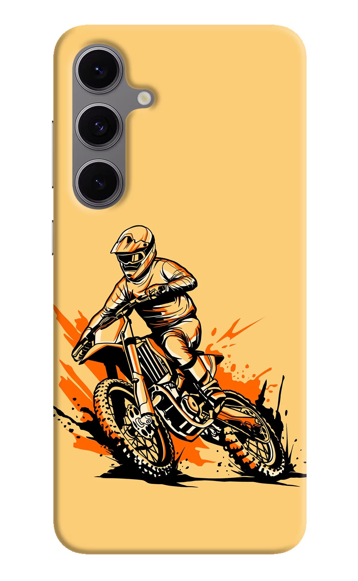 Off-Road Fury Samsung S24 FE 5G Hard Case Back Cover by Casekaro