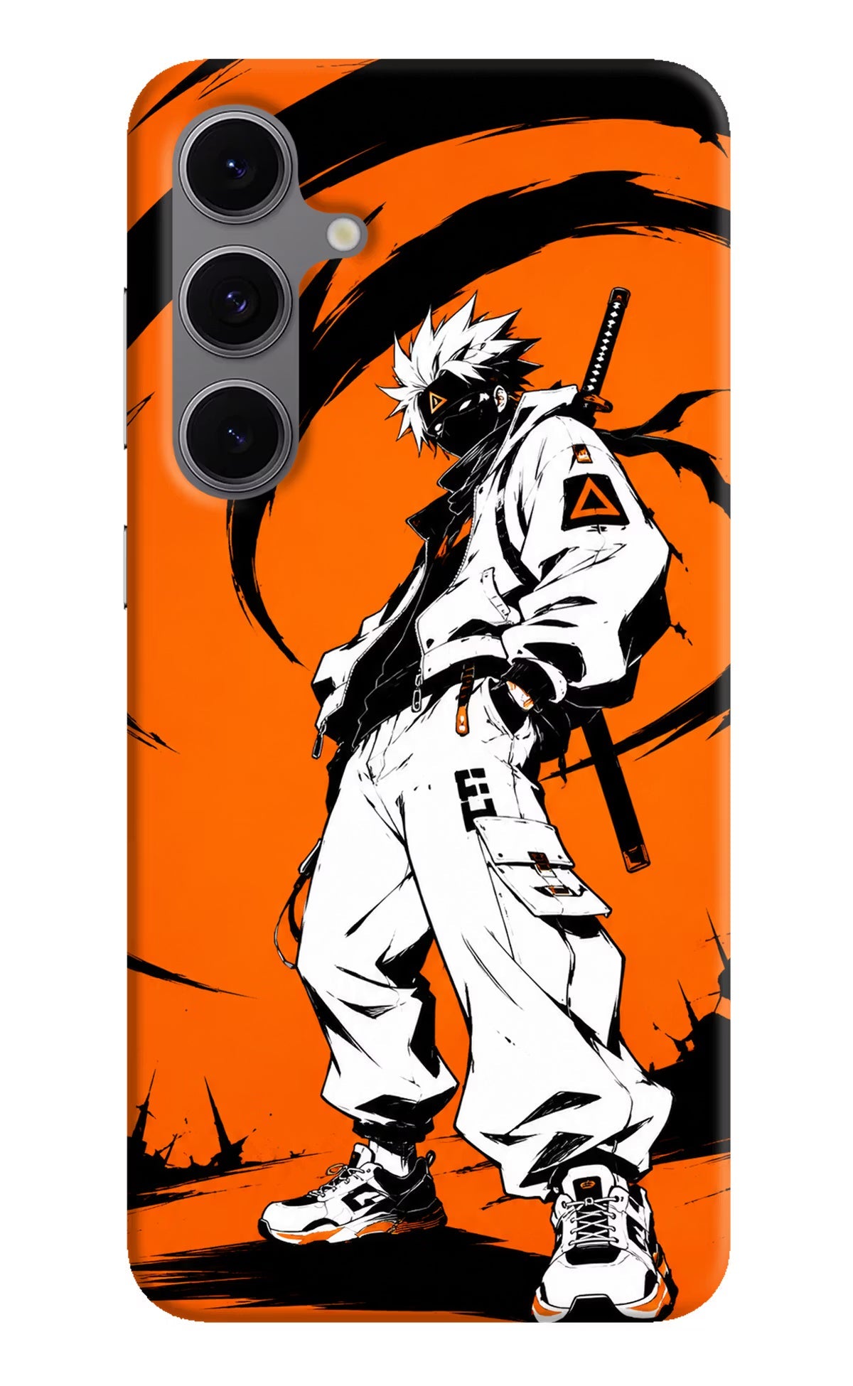 Street Samurai  Samsung S24 FE 5G Hard Case Back Cover by Casekaro