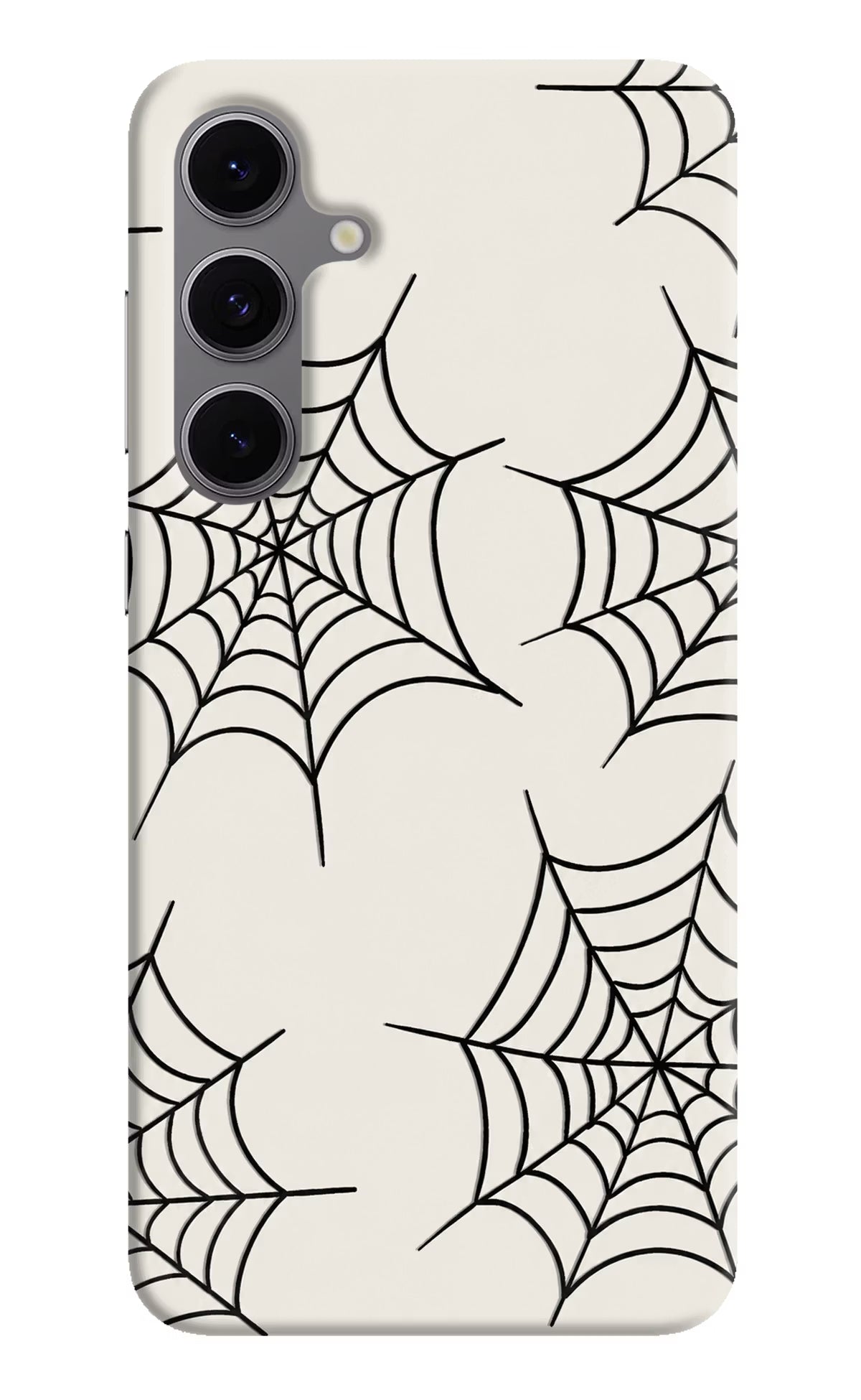 Spider Web Samsung S24 FE 5G Hard Case Back Cover by Casekaro