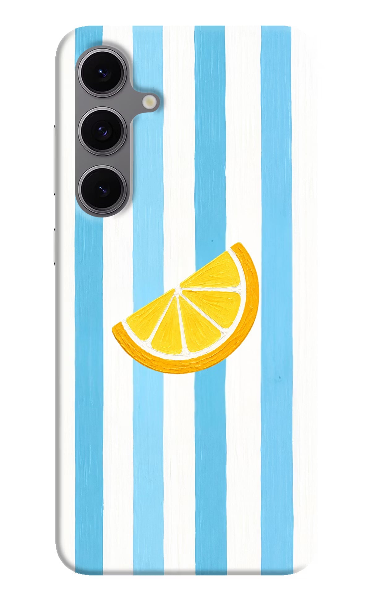 Summer Lemon Samsung S24 FE 5G Hard Case Back Cover by Casekaro