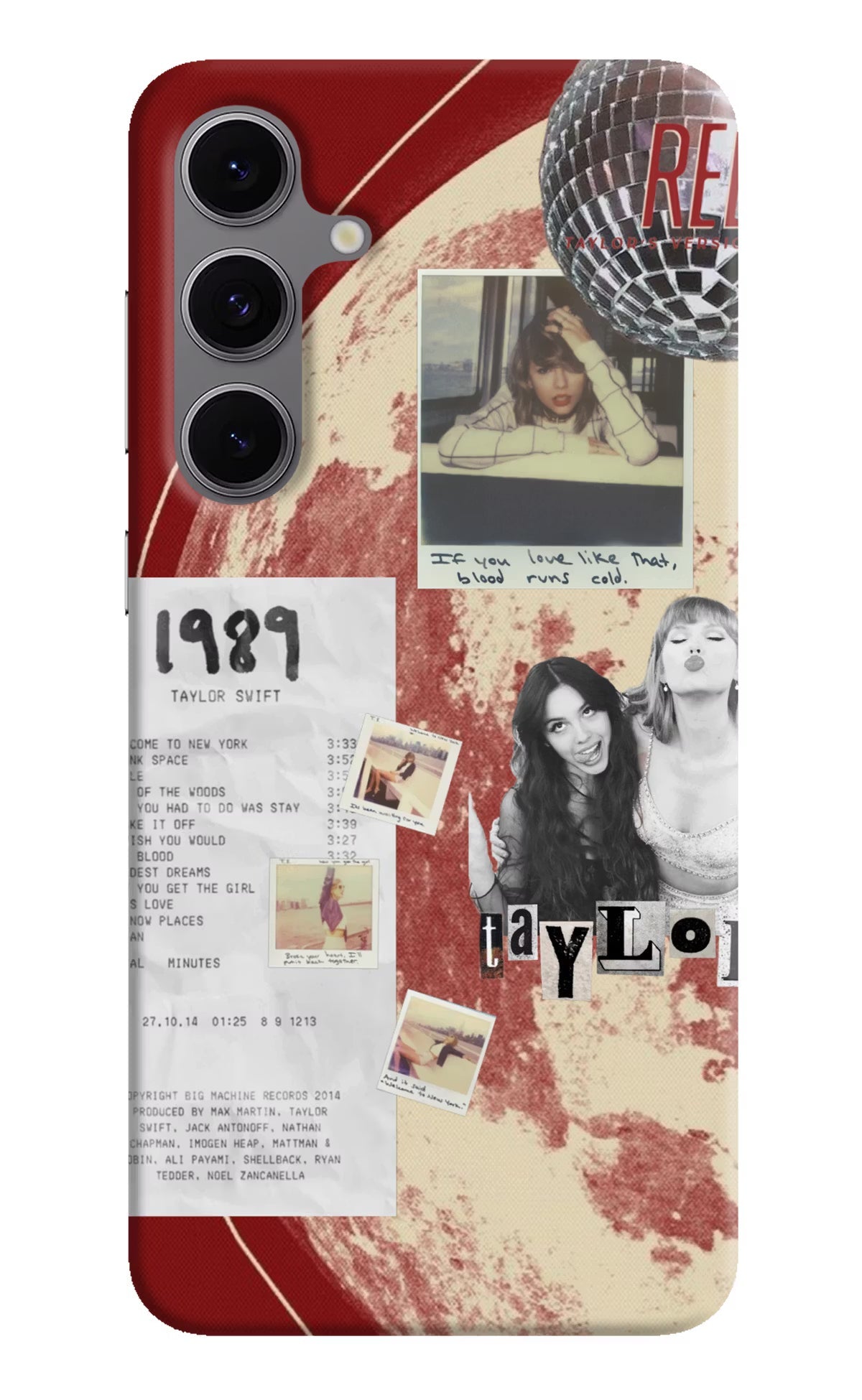 Taylor Swift Samsung S24 FE 5G Hard Case Back Cover by Casekaro