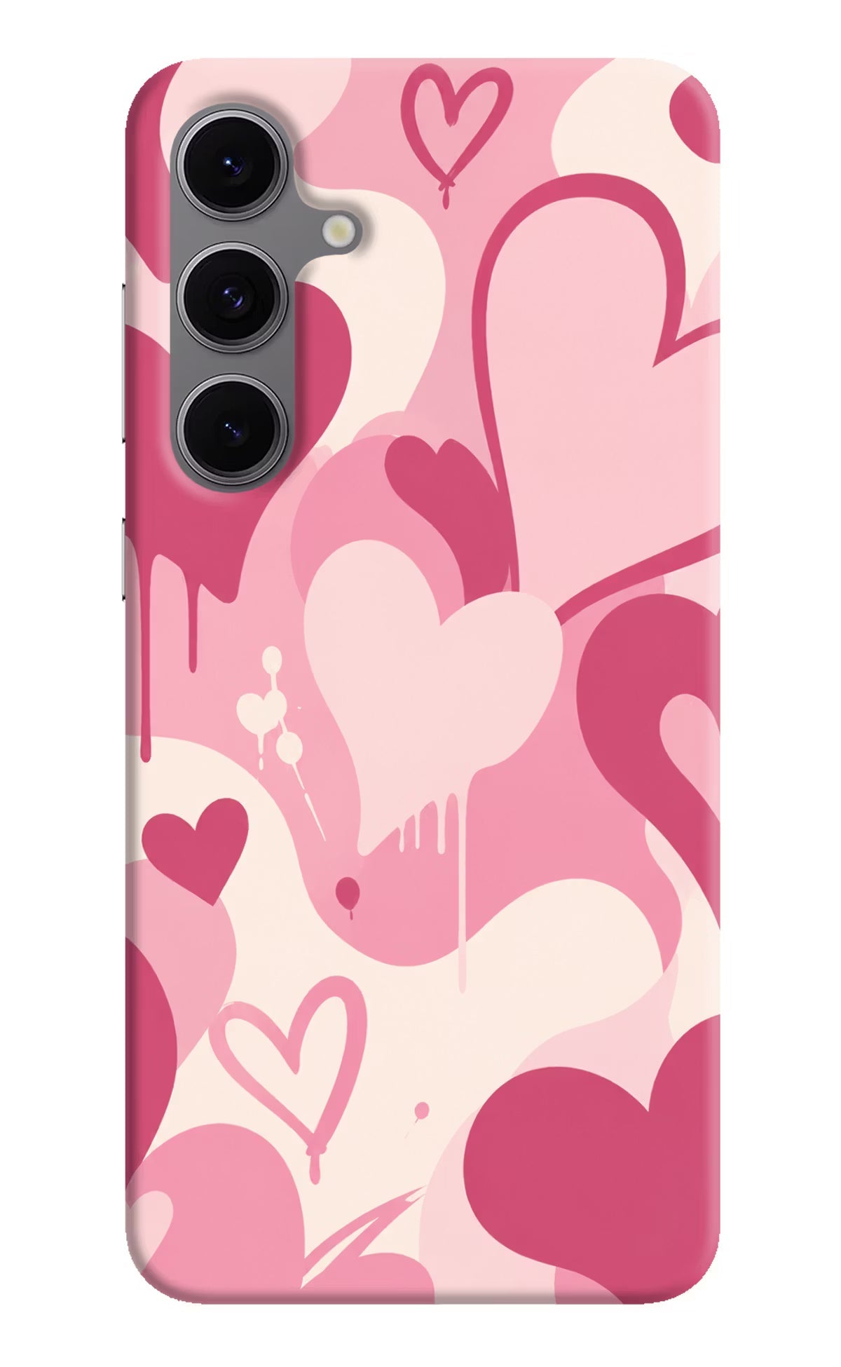 Hearty case Samsung S24 FE 5G Hard Case Back Cover by Casekaro
