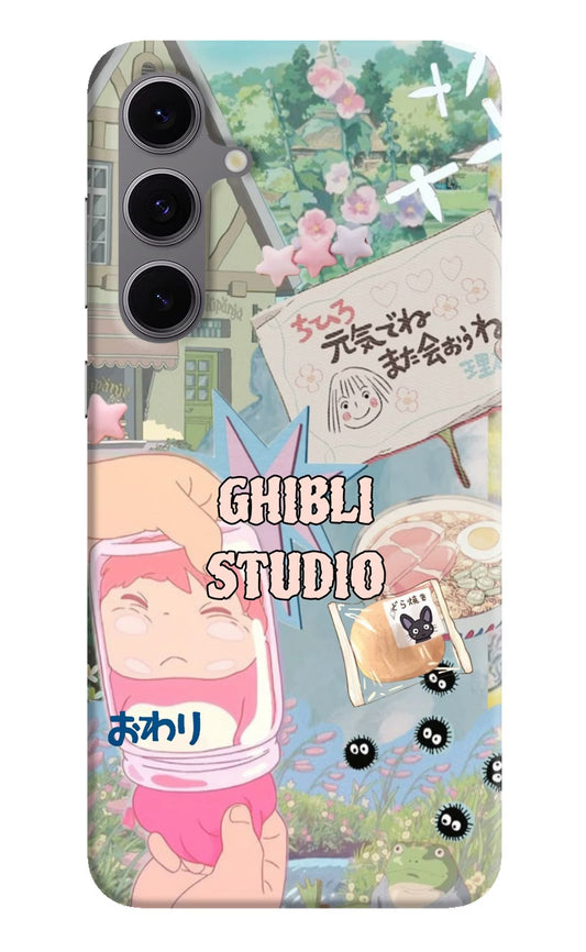 Studio Ghibli Samsung S24 FE 5G Hard Case Back Cover by Casekaro