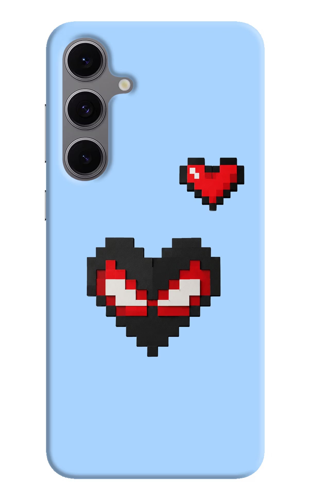 Peter Heart Samsung S24 FE 5G Hard Case Back Cover by Casekaro