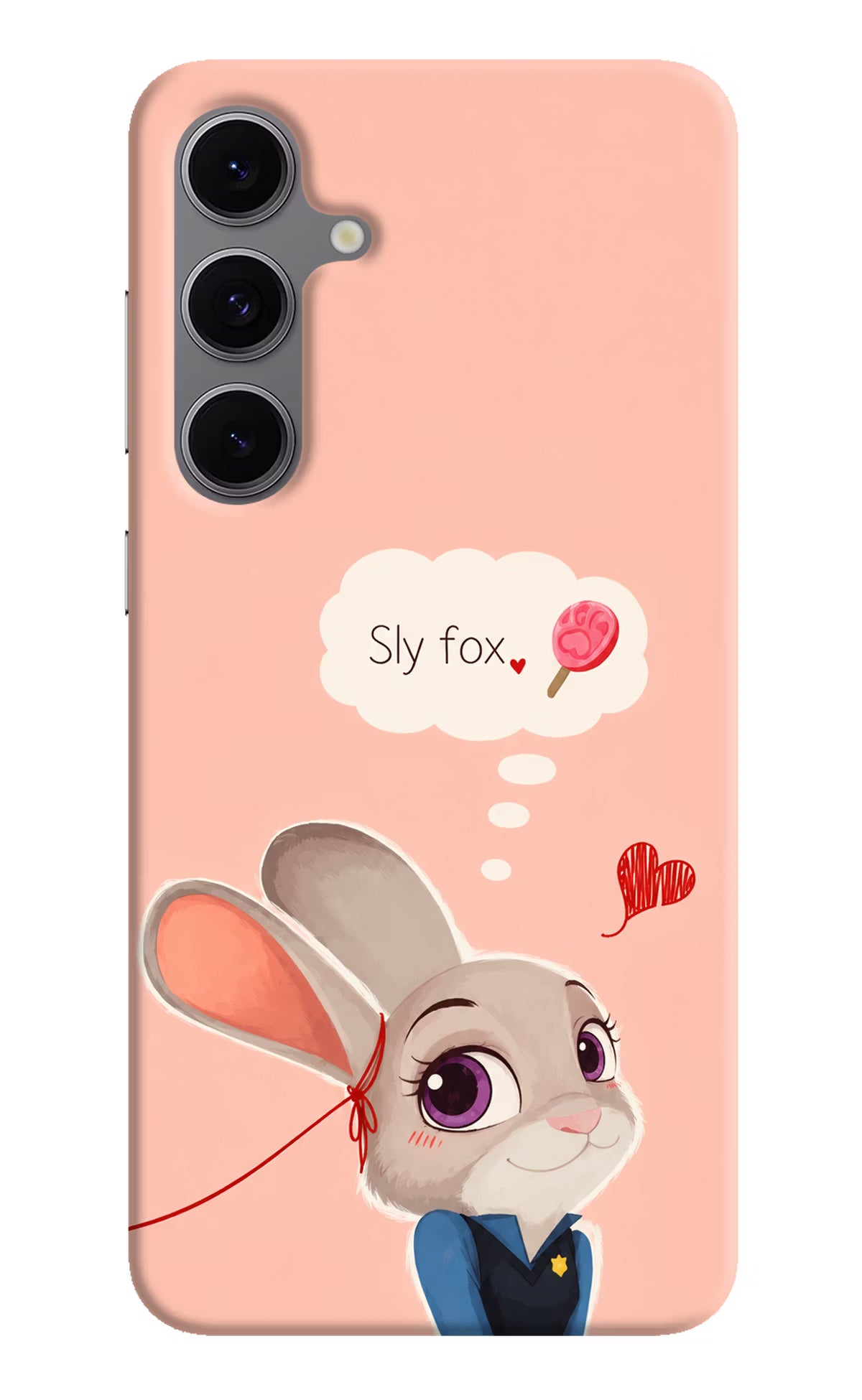 Judy Charm Samsung S24 FE 5G Hard Case Back Cover by Casekaro