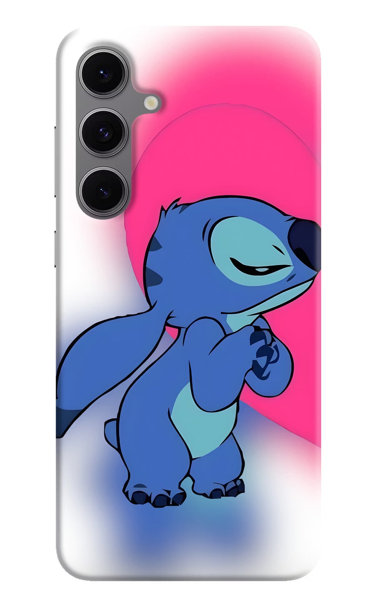 Stitch Hug Samsung S24 FE 5G Hard Case Back Cover by Casekaro