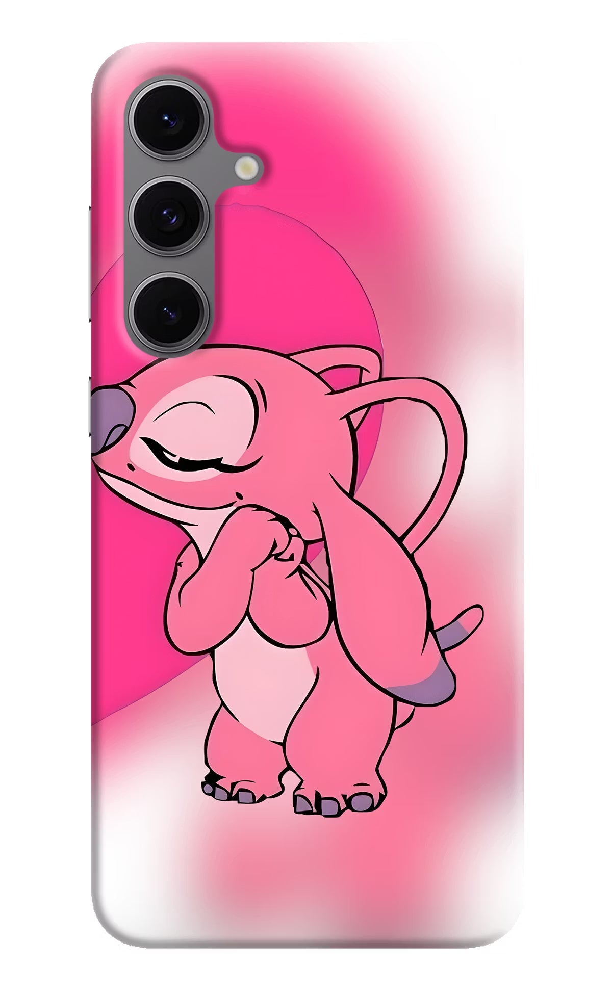 Angel Hug Samsung S24 FE 5G Hard Case Back Cover by Casekaro