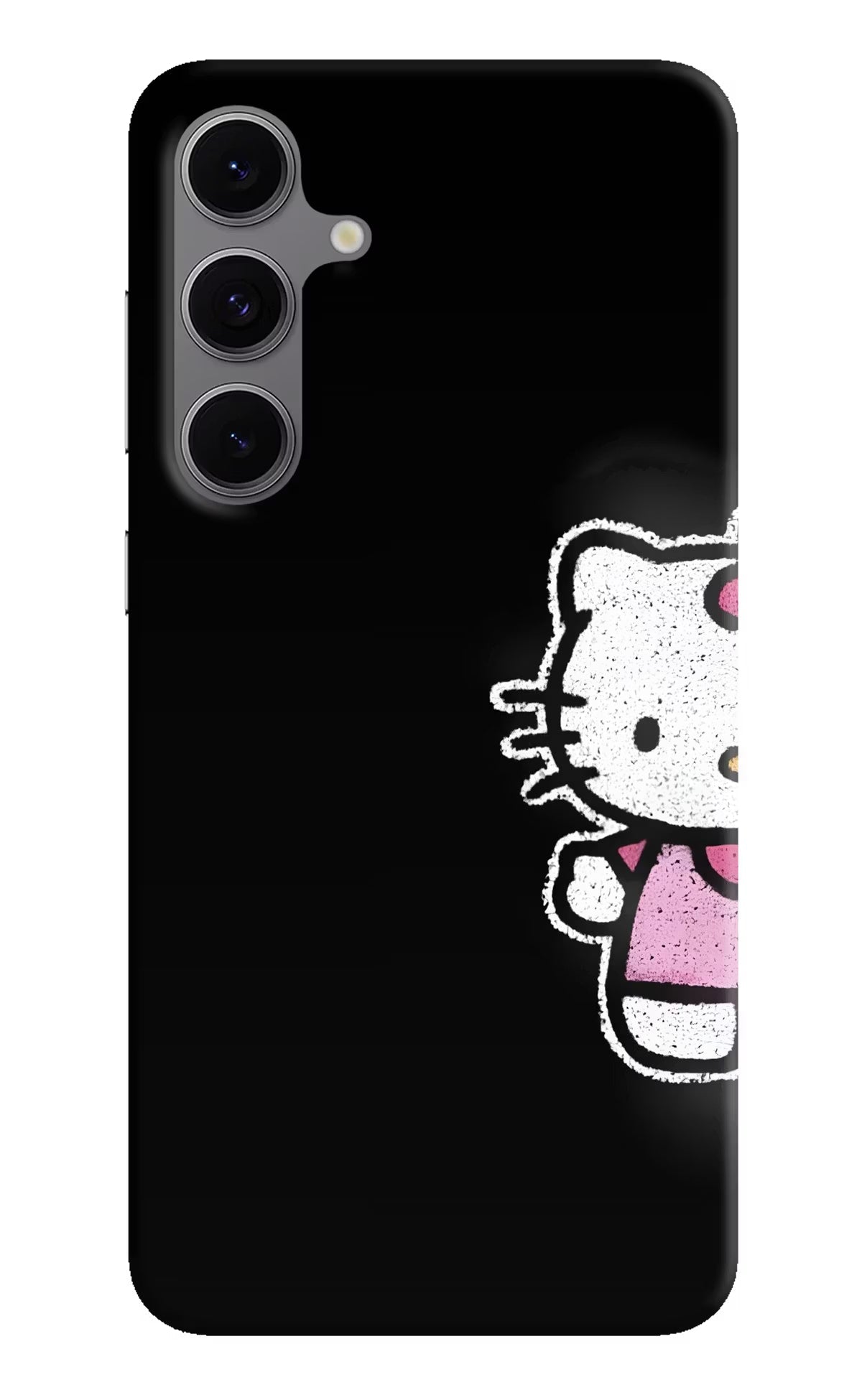 Kitty Charm Samsung S24 FE 5G Hard Case Back Cover by Casekaro