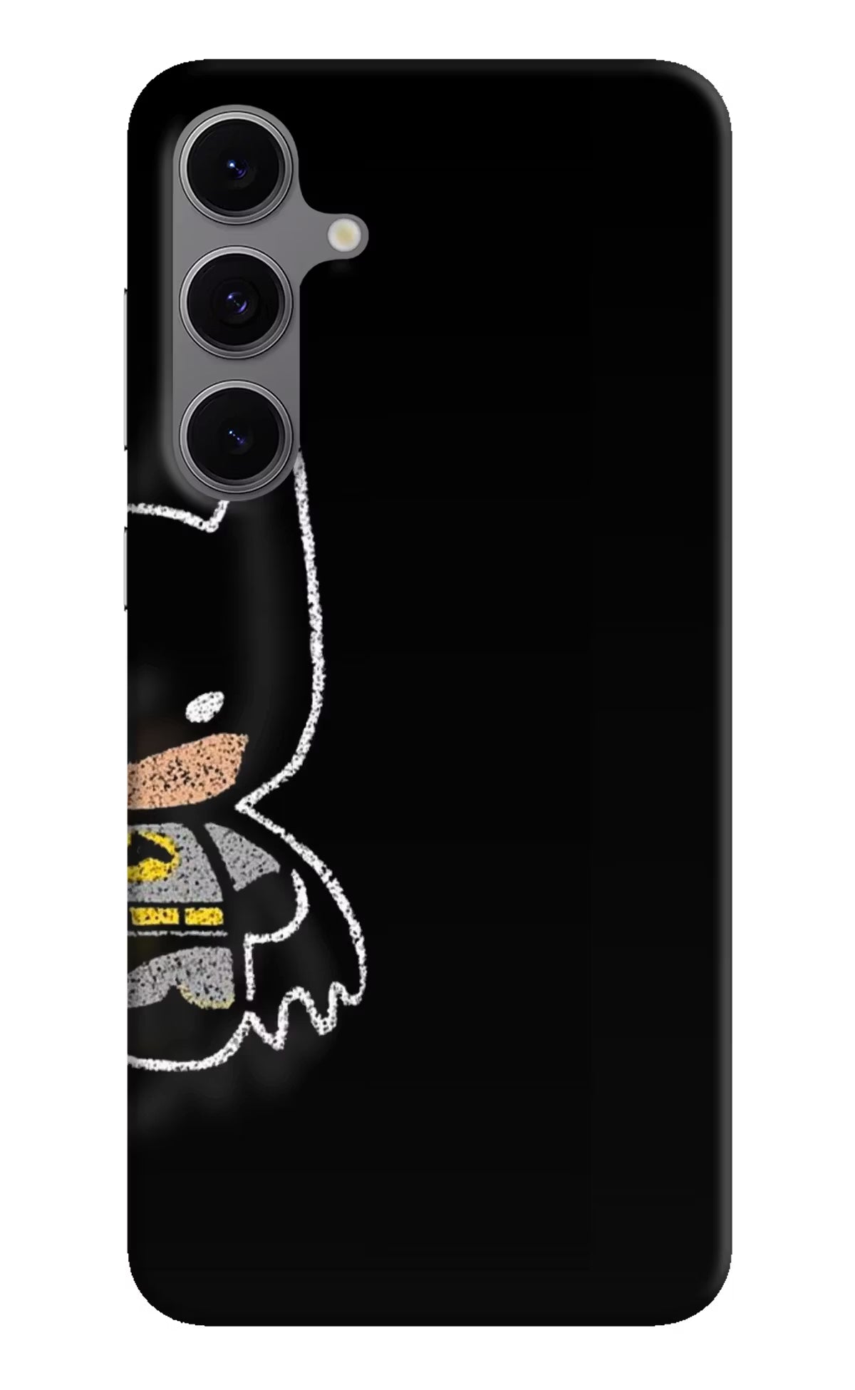 Bat Kitty Samsung S24 FE 5G Hard Case Back Cover by Casekaro