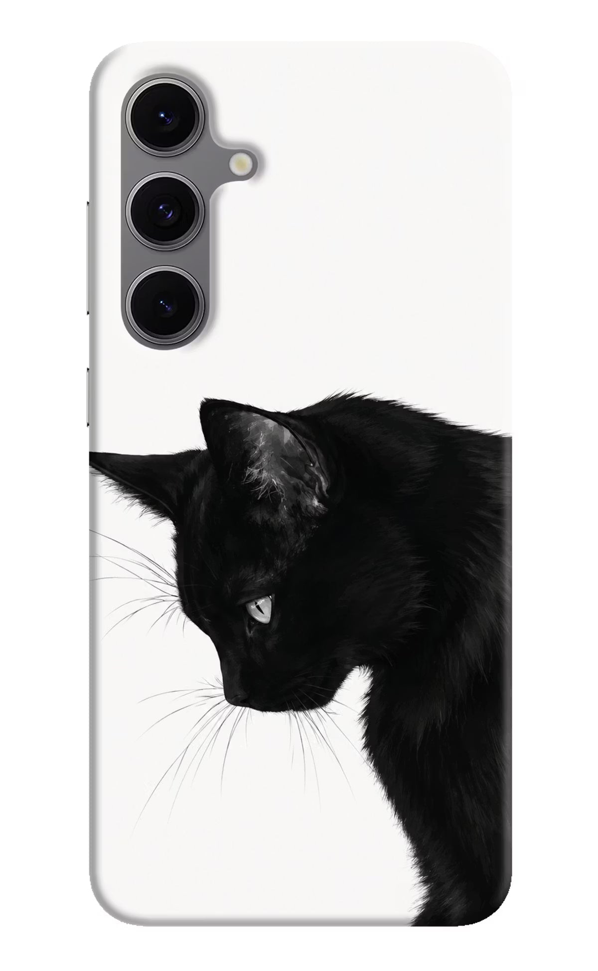 Shadow Gaze Samsung S24 FE 5G Hard Case Back Cover by Casekaro