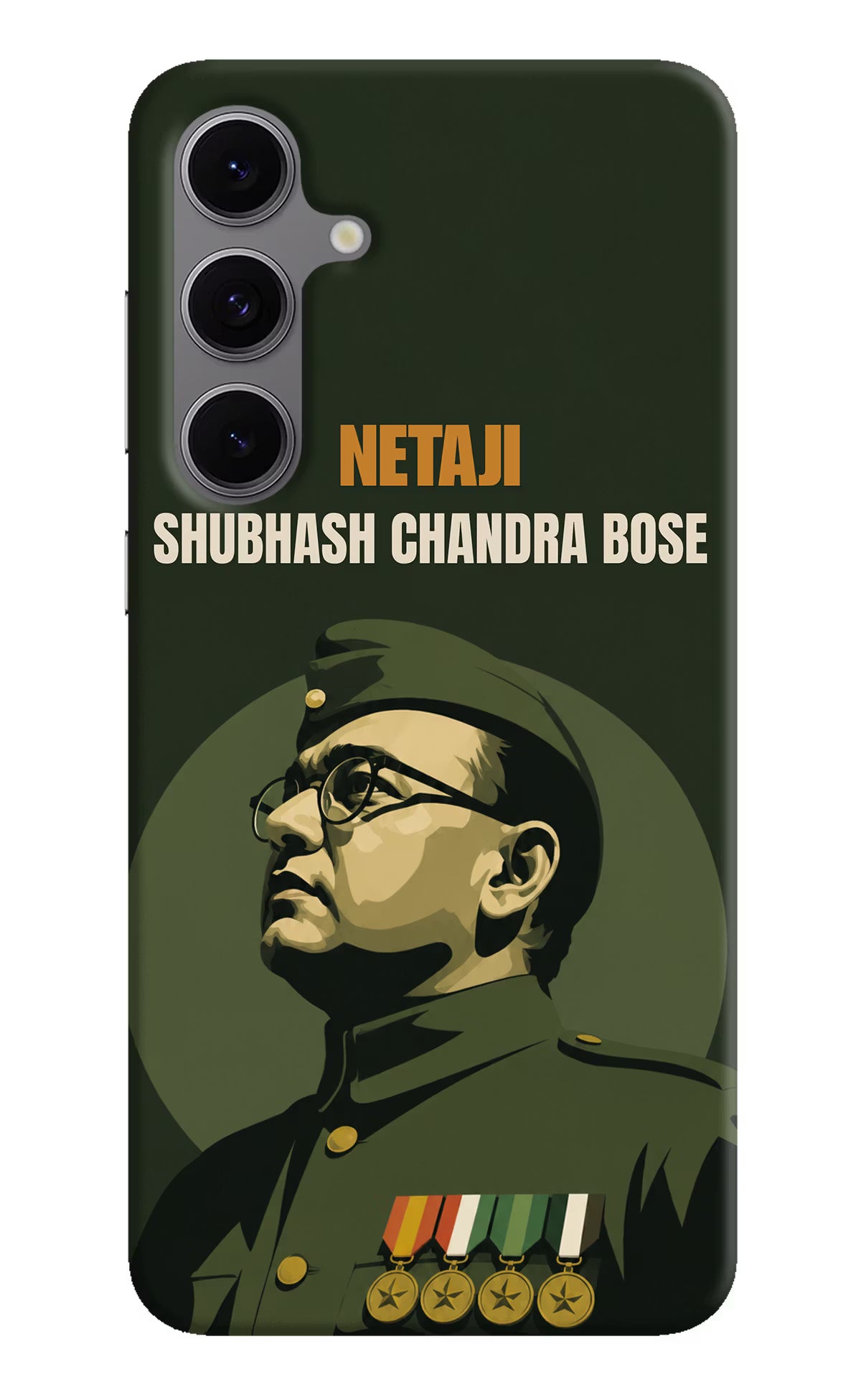 Netaji Legacy Samsung S24 FE 5G Hard Case Back Cover by Casekaro