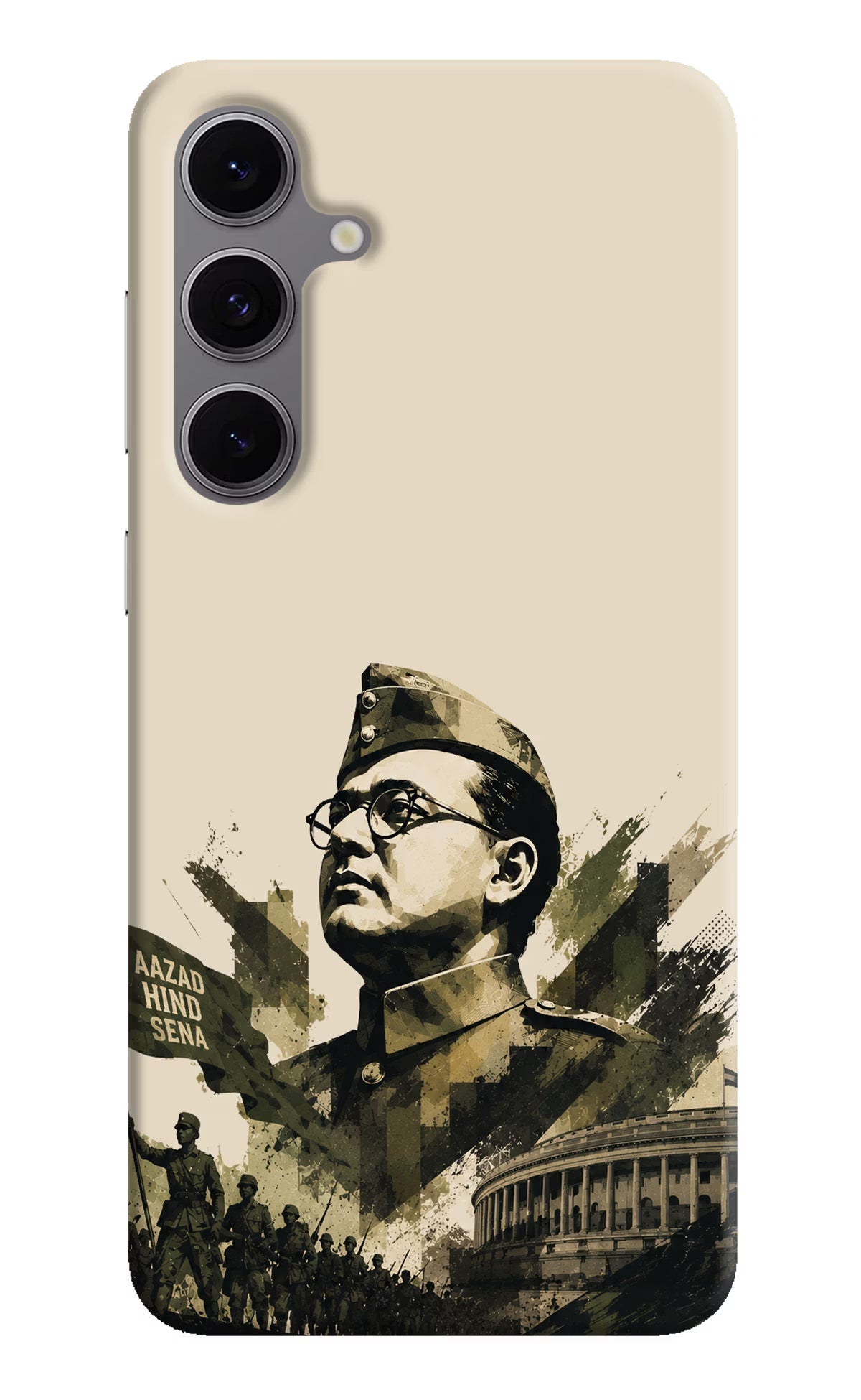 Netaji Rising Samsung S24 FE 5G Hard Case Back Cover by Casekaro
