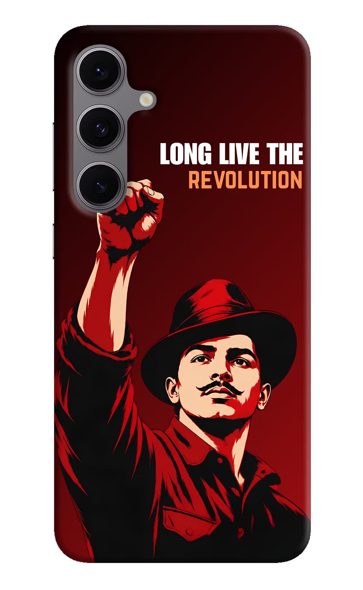 Bhagat Singh Revolution Samsung S24 FE 5G Hard Case Back Cover by Casekaro