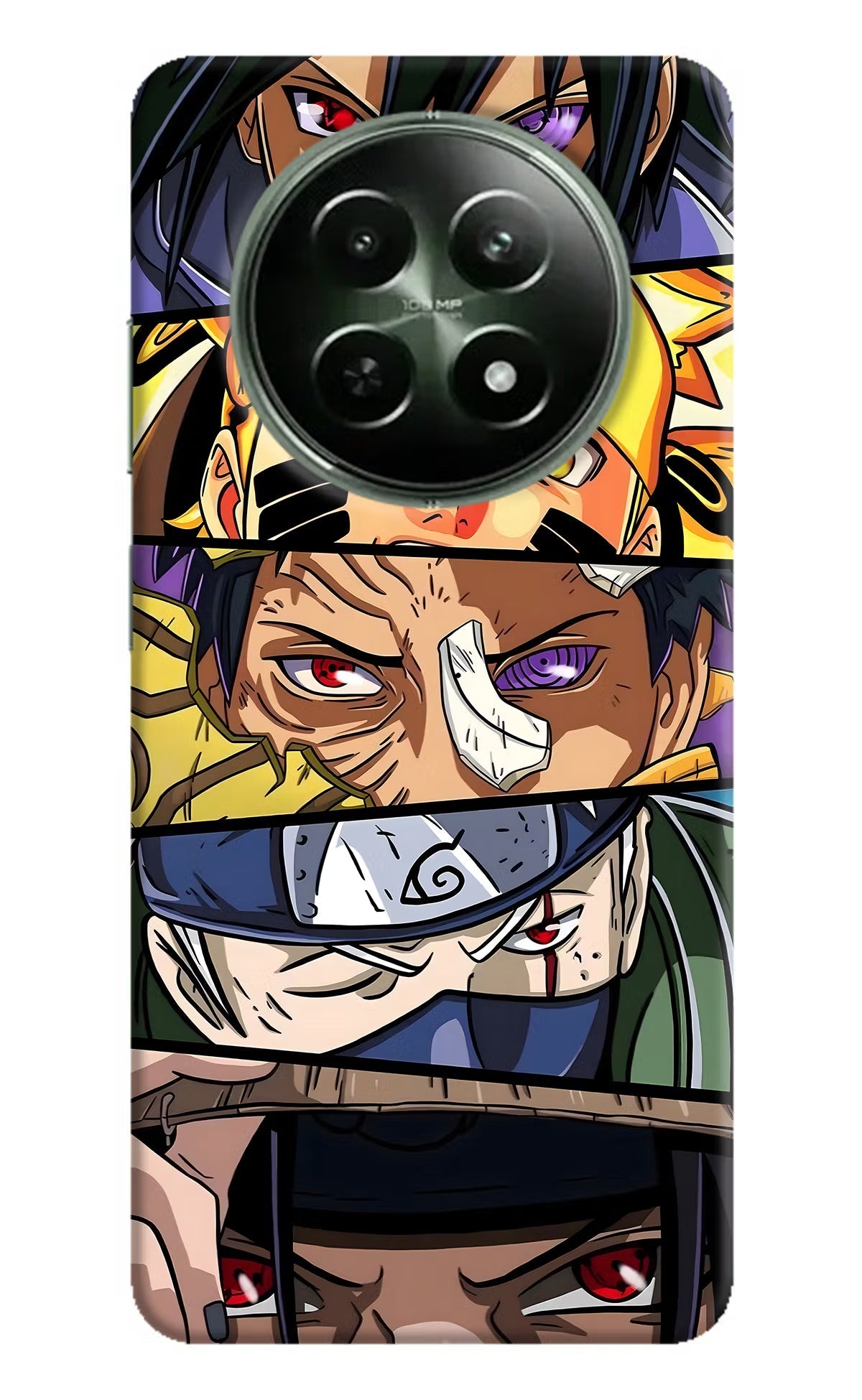 Naruto Character Realme 12x 5G Hard Case Back Cover by Casekaro