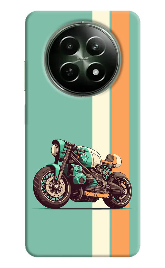 Striped Moto Drift Realme 12x 5G Hard Case Back Cover by Casekaro