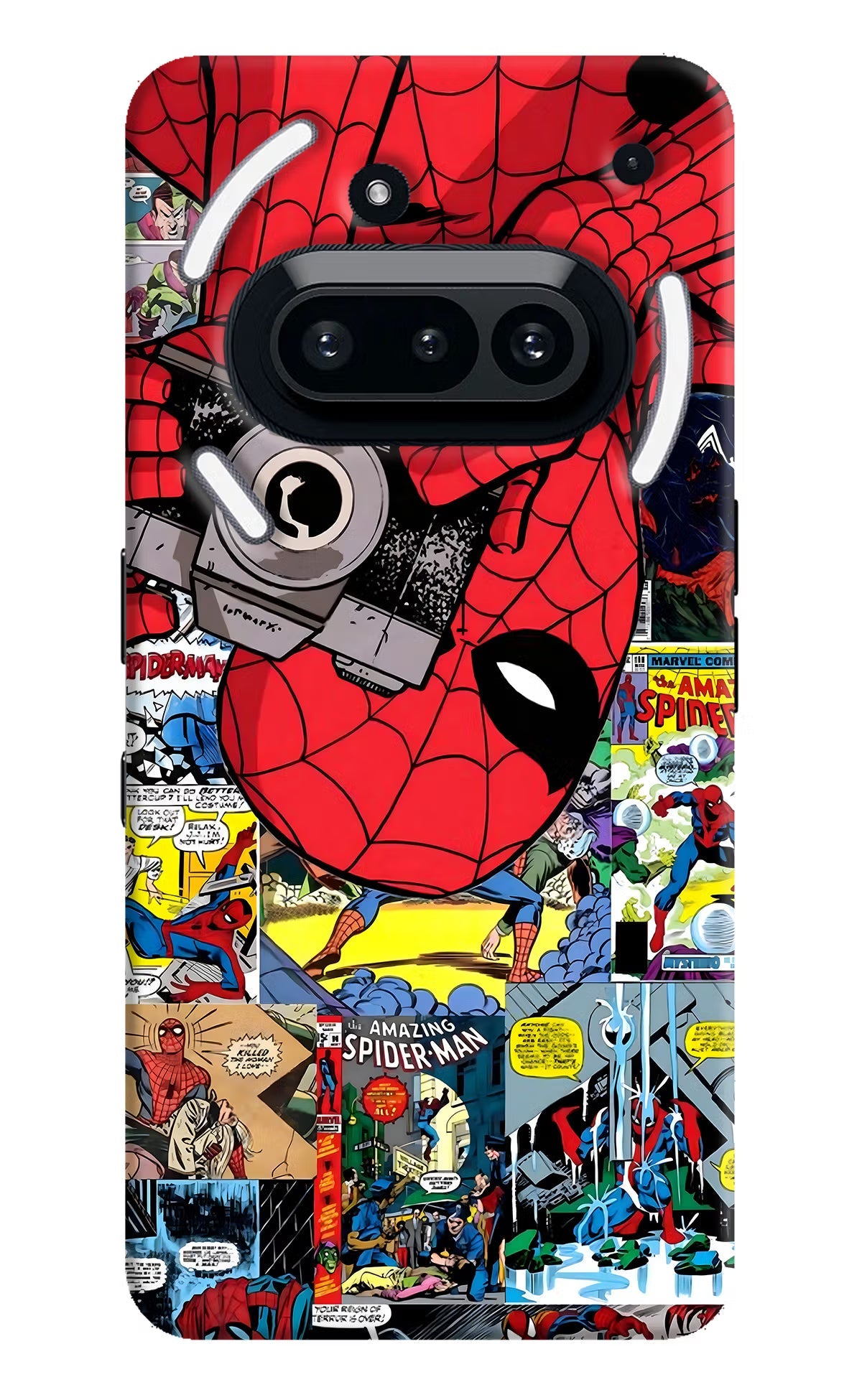 Spider Man Nothing Phone 3A Hard Case Back Cover by Casekaro